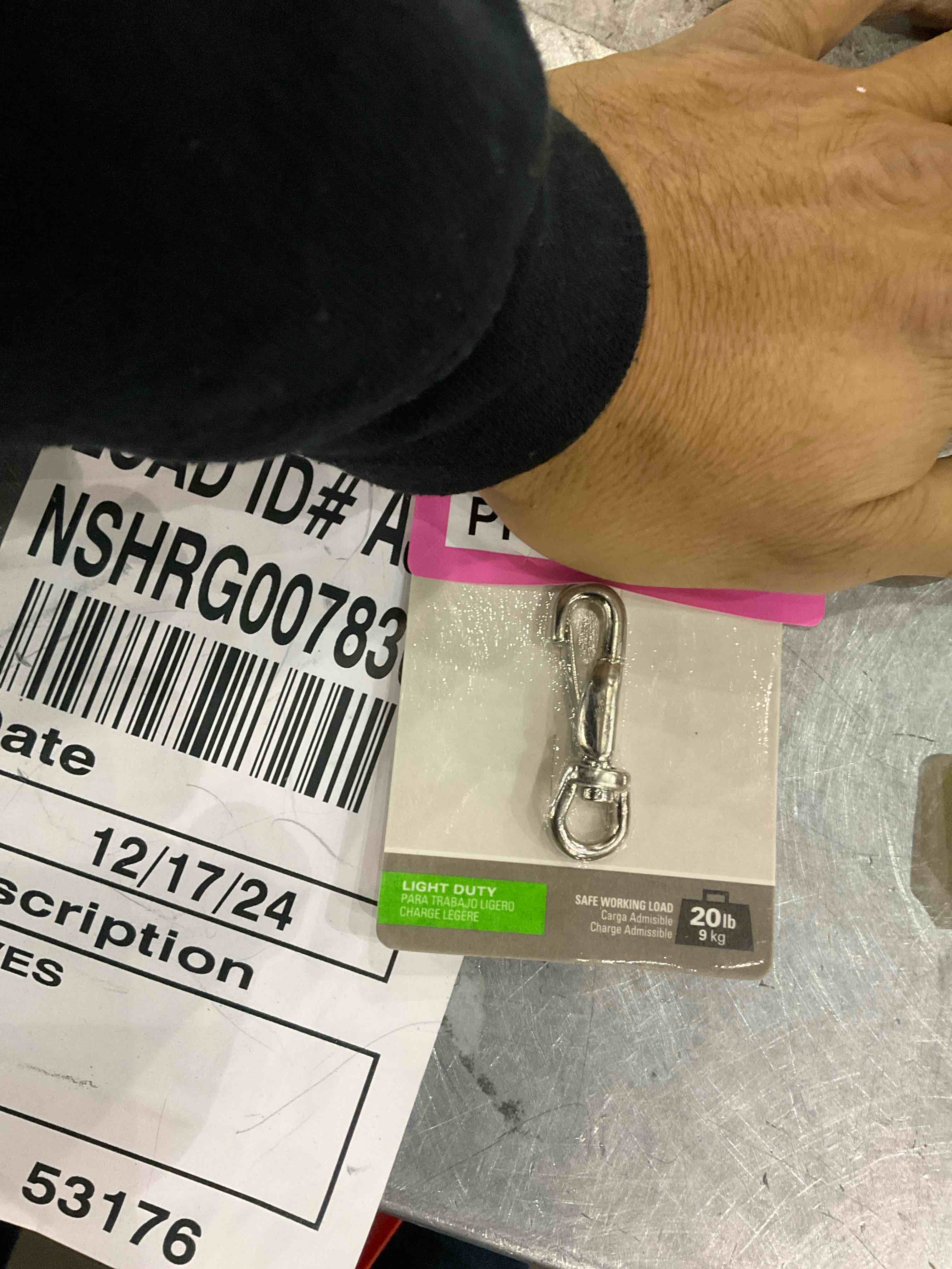 N100-275 7/16" Spring Snap - Quantity 1