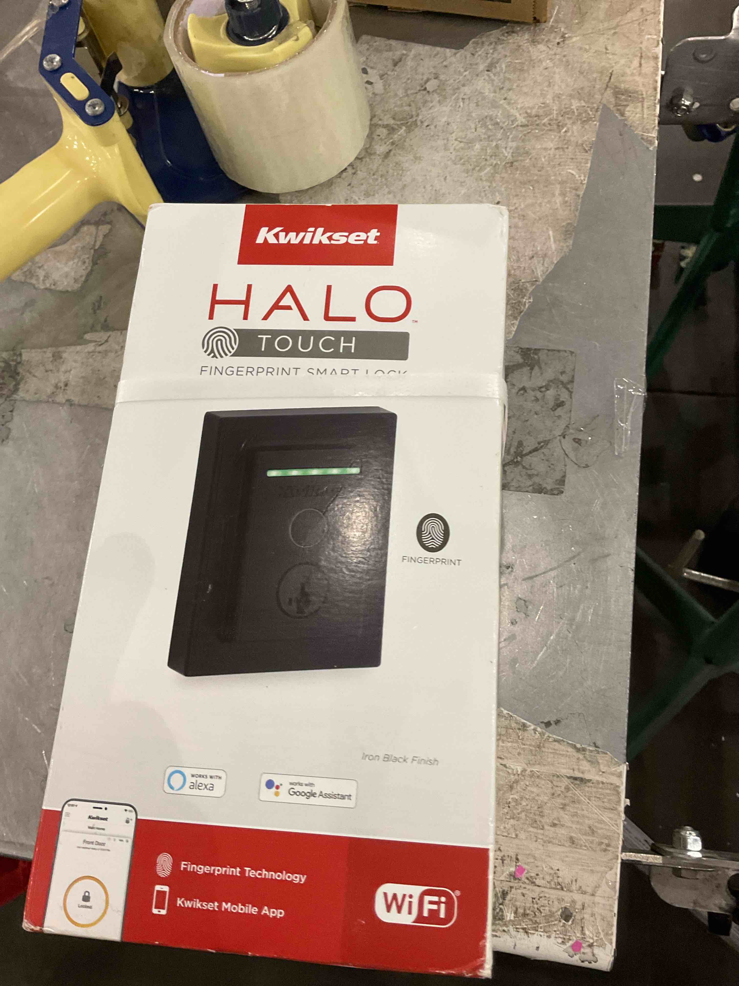 Halo touch fingerprint smart lock