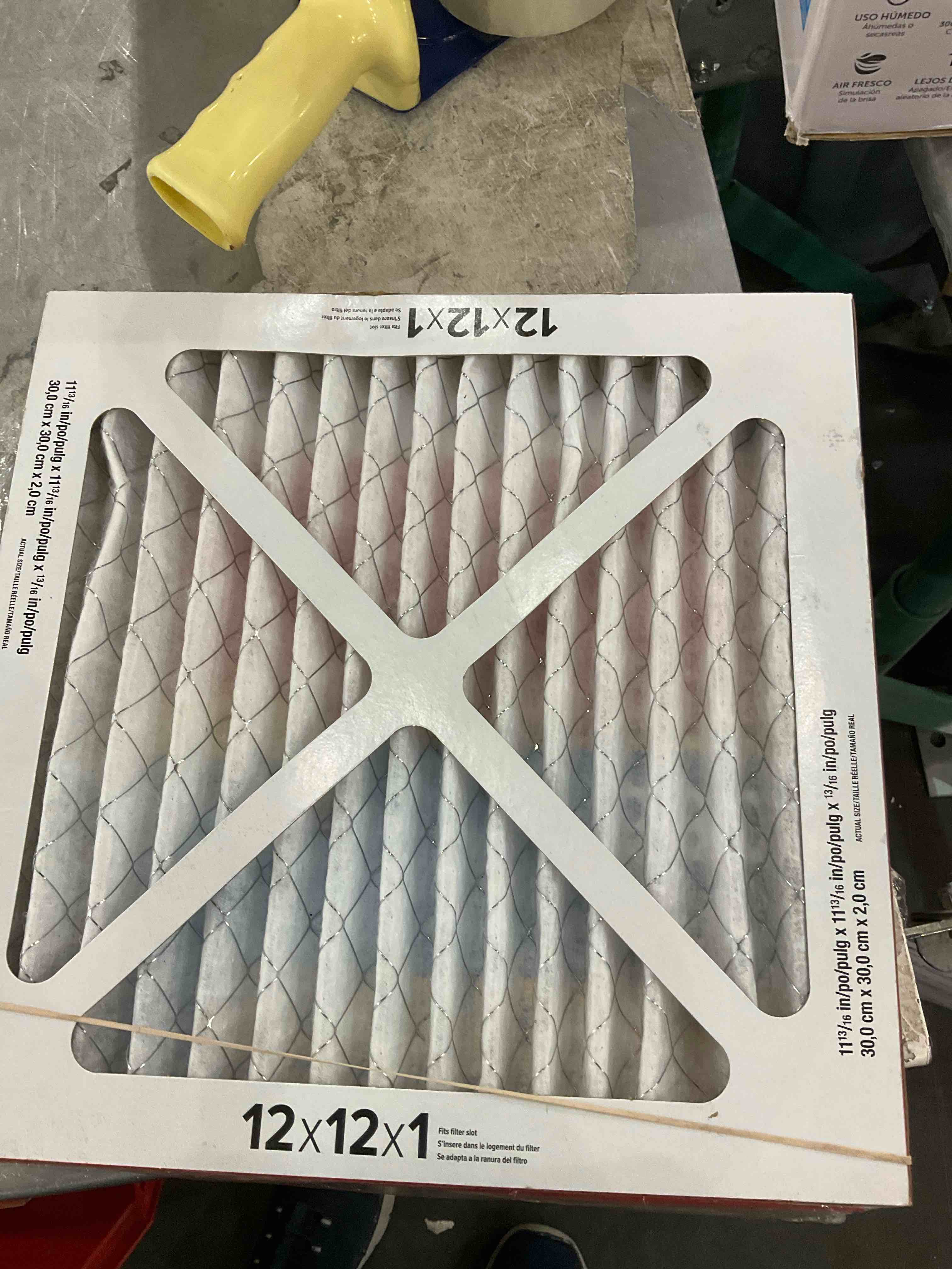 12x12x1 filters