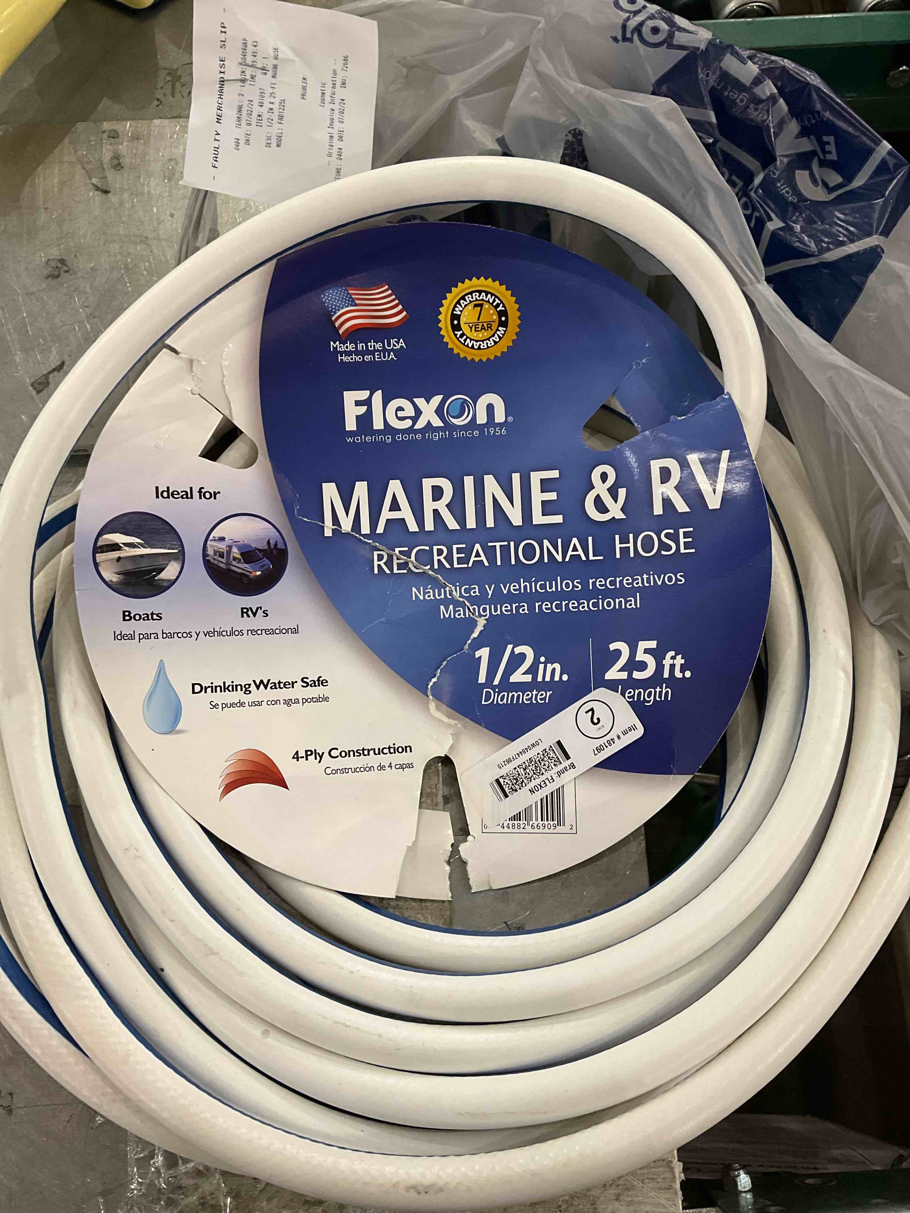 Marine & Rv Recreational hose