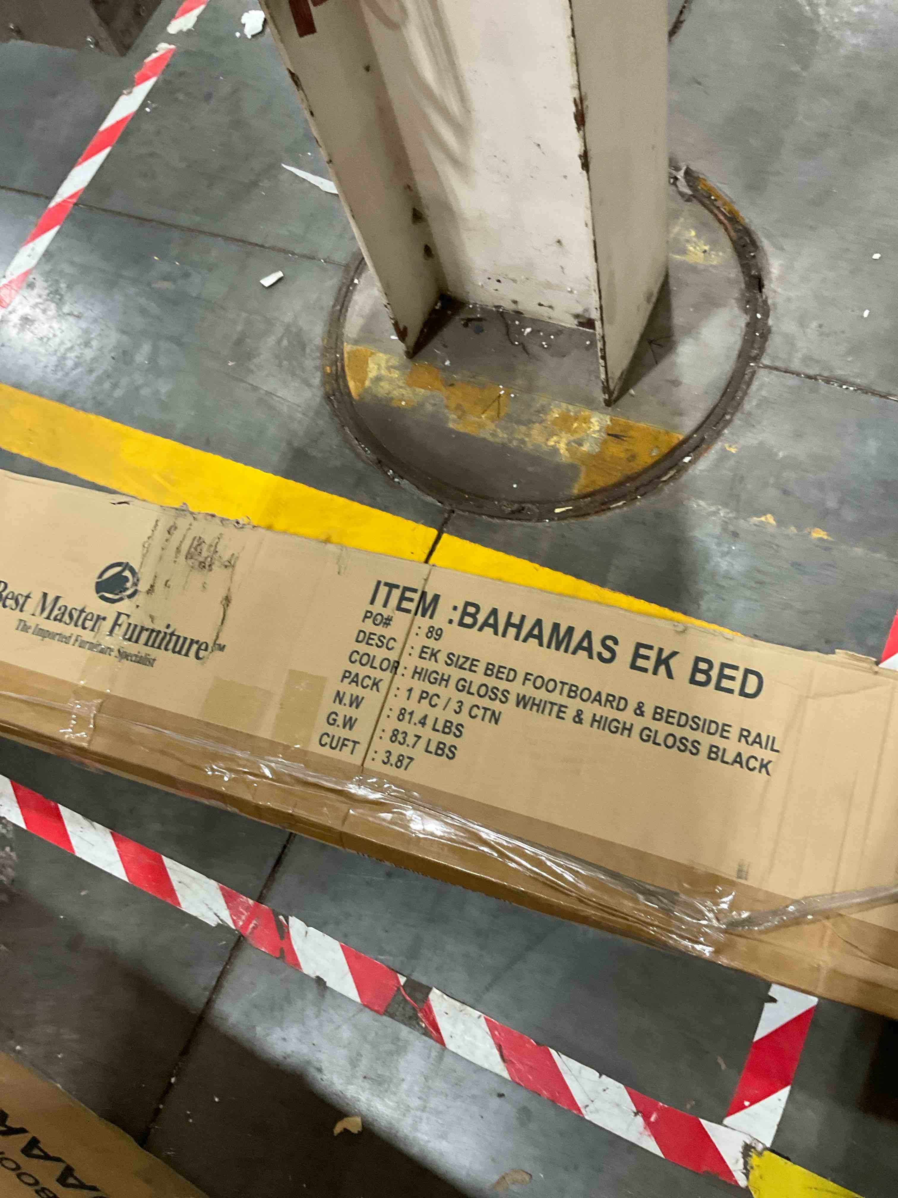 Bahamas ek bed, only box 1 of 3