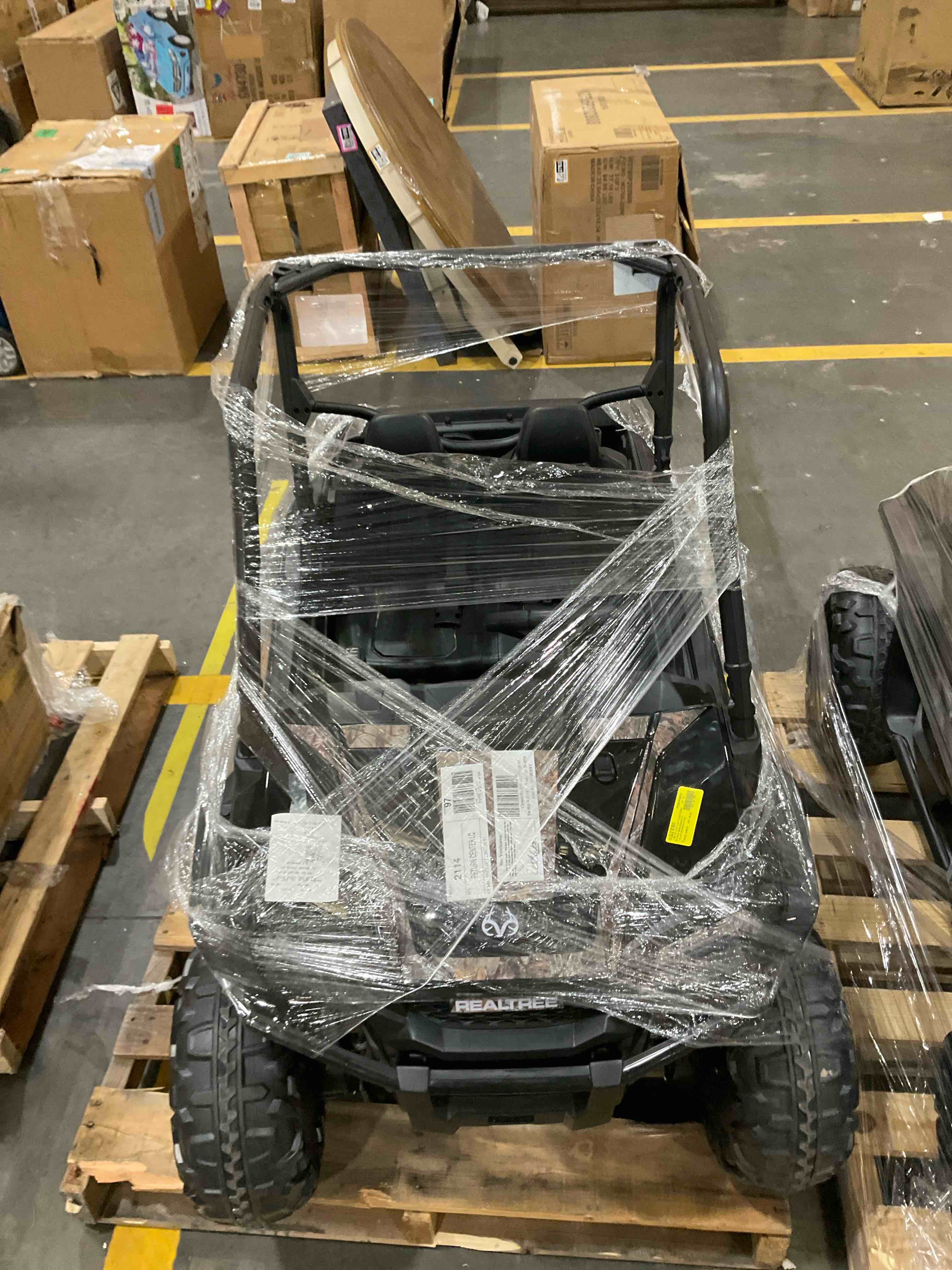 Electric Real Tree Car