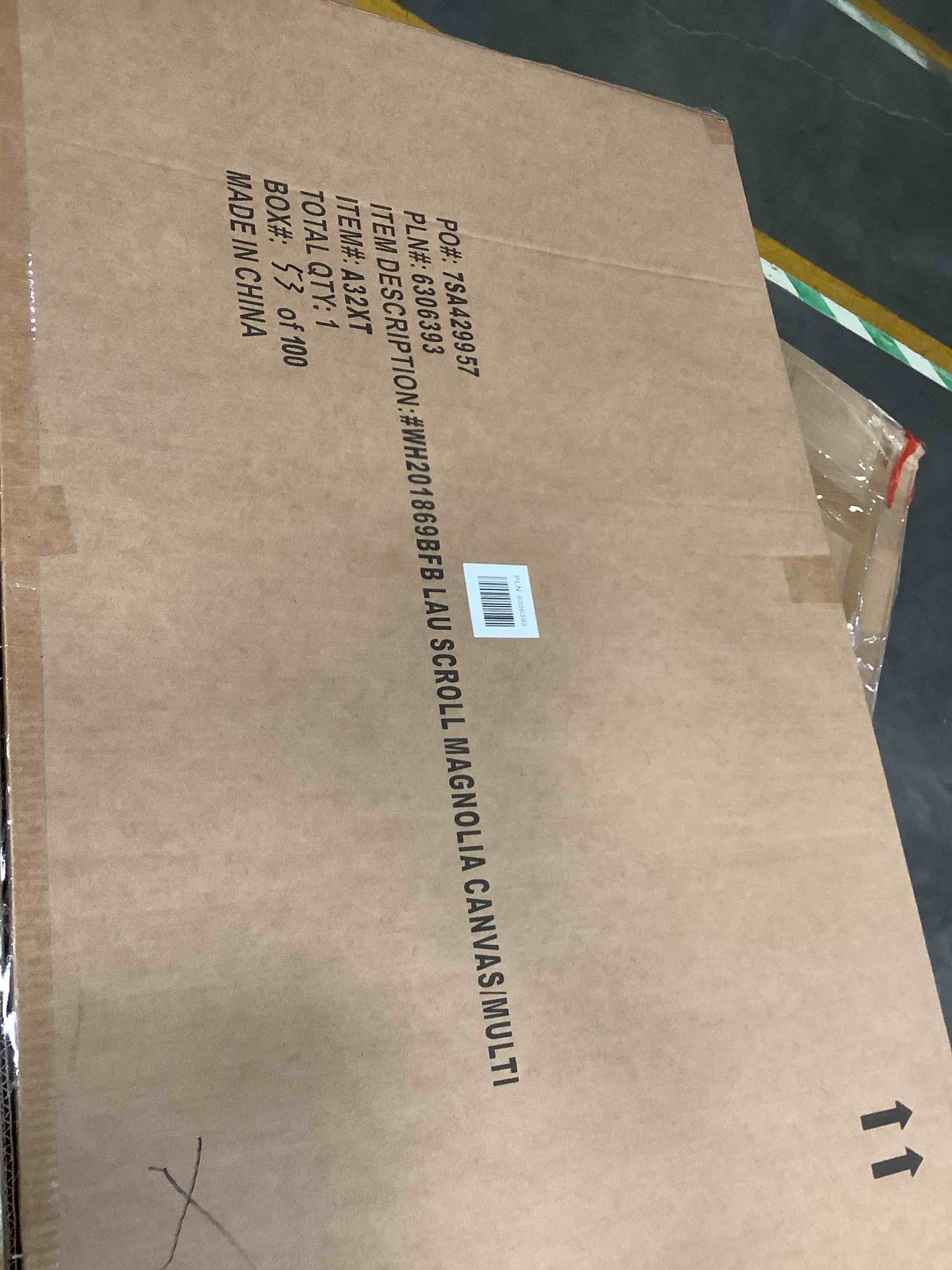 Lau Scroll Magnolia Cavas / Multi 