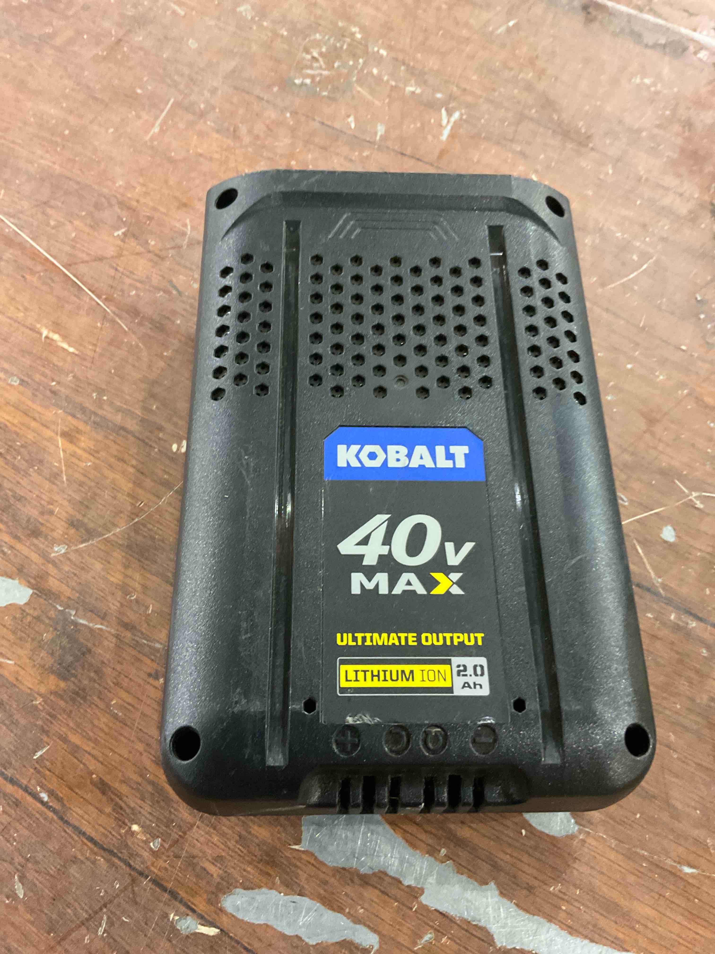 Kobalt Battery 40v Max 2.0 ah
