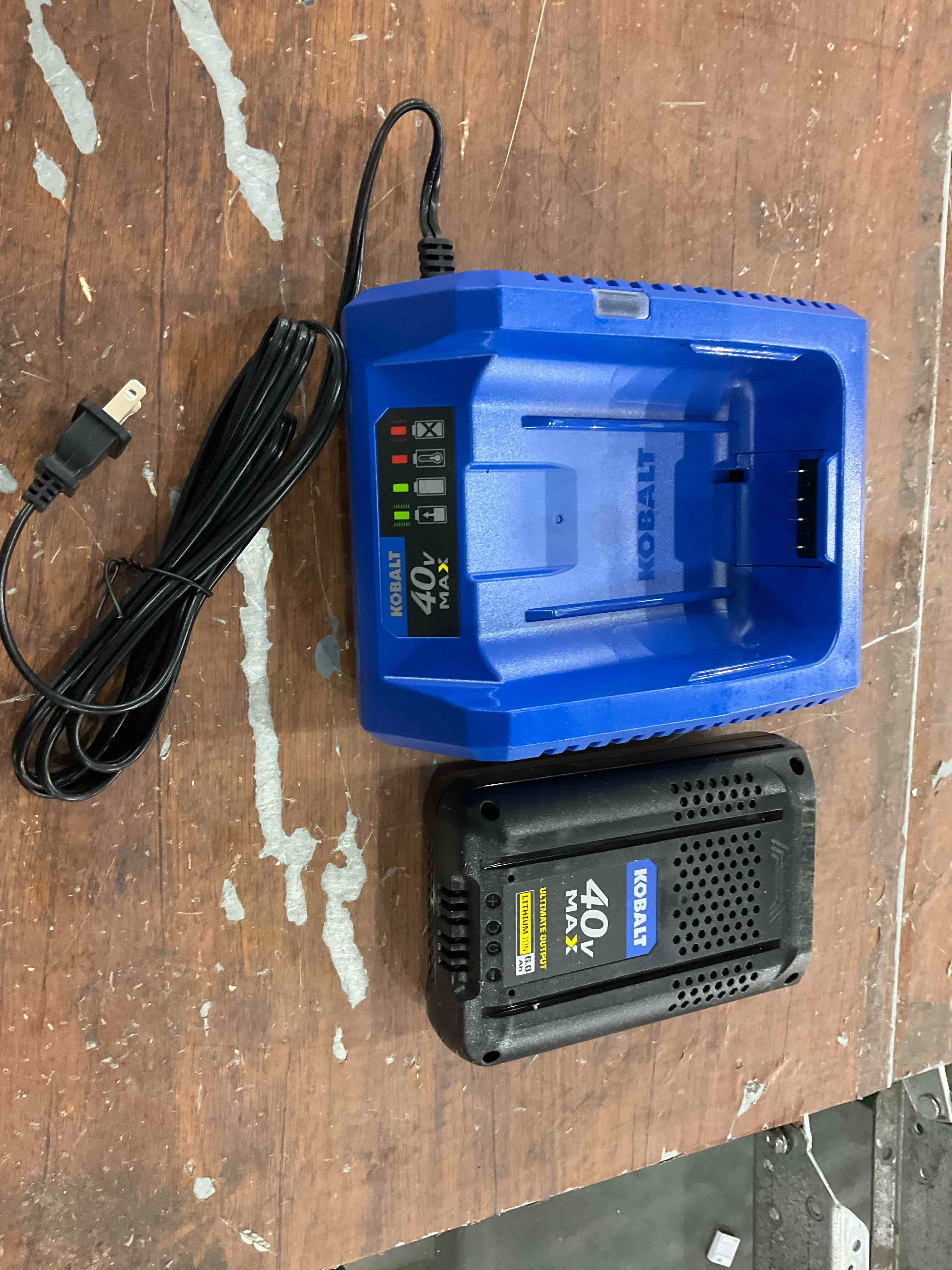 Kobalt Battery and charger