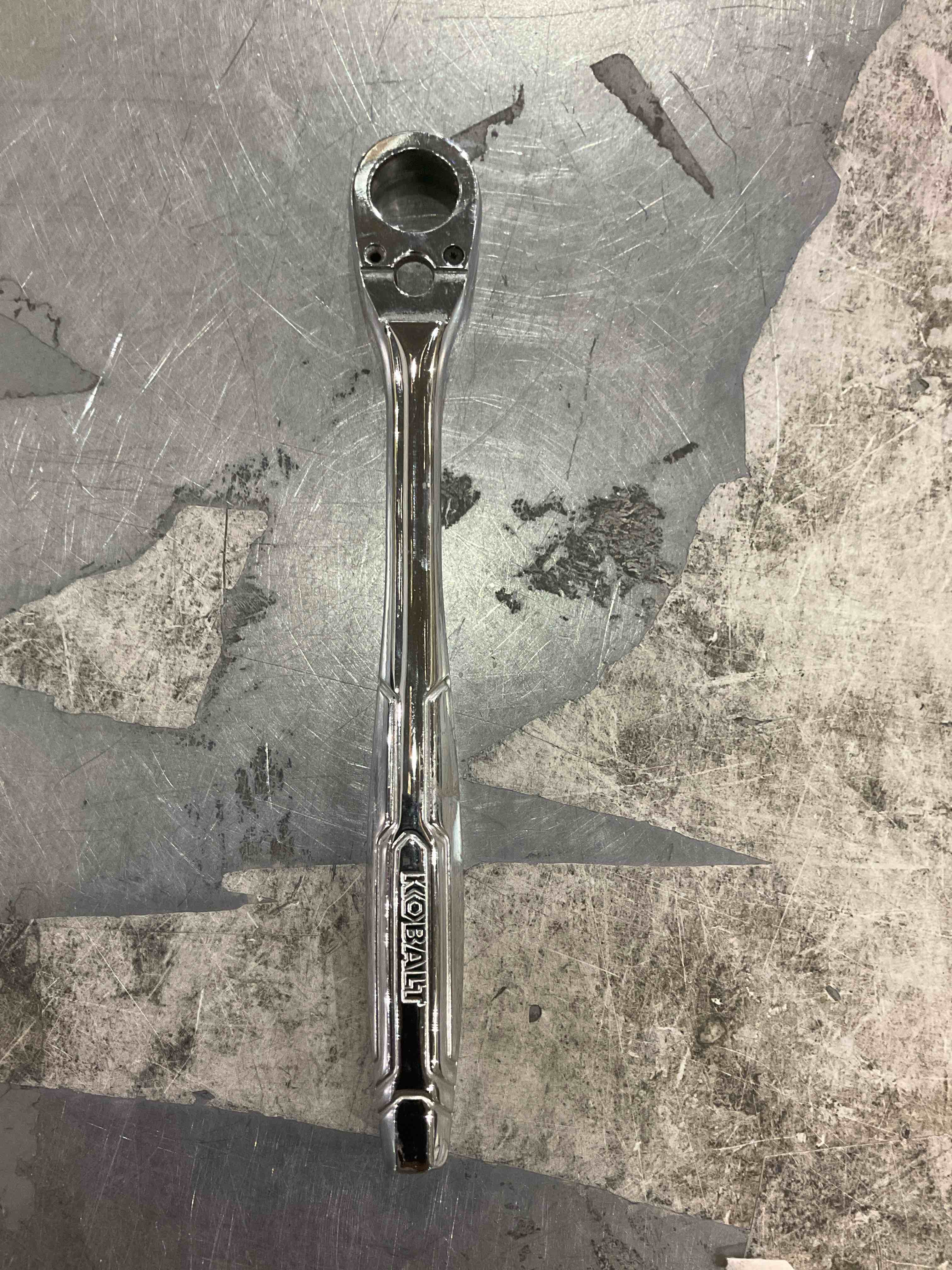 Drive Full Polish Handle Flexible Head Ratchet