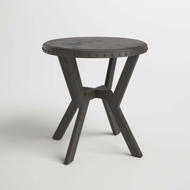 Bairoil Cross Legs End Table