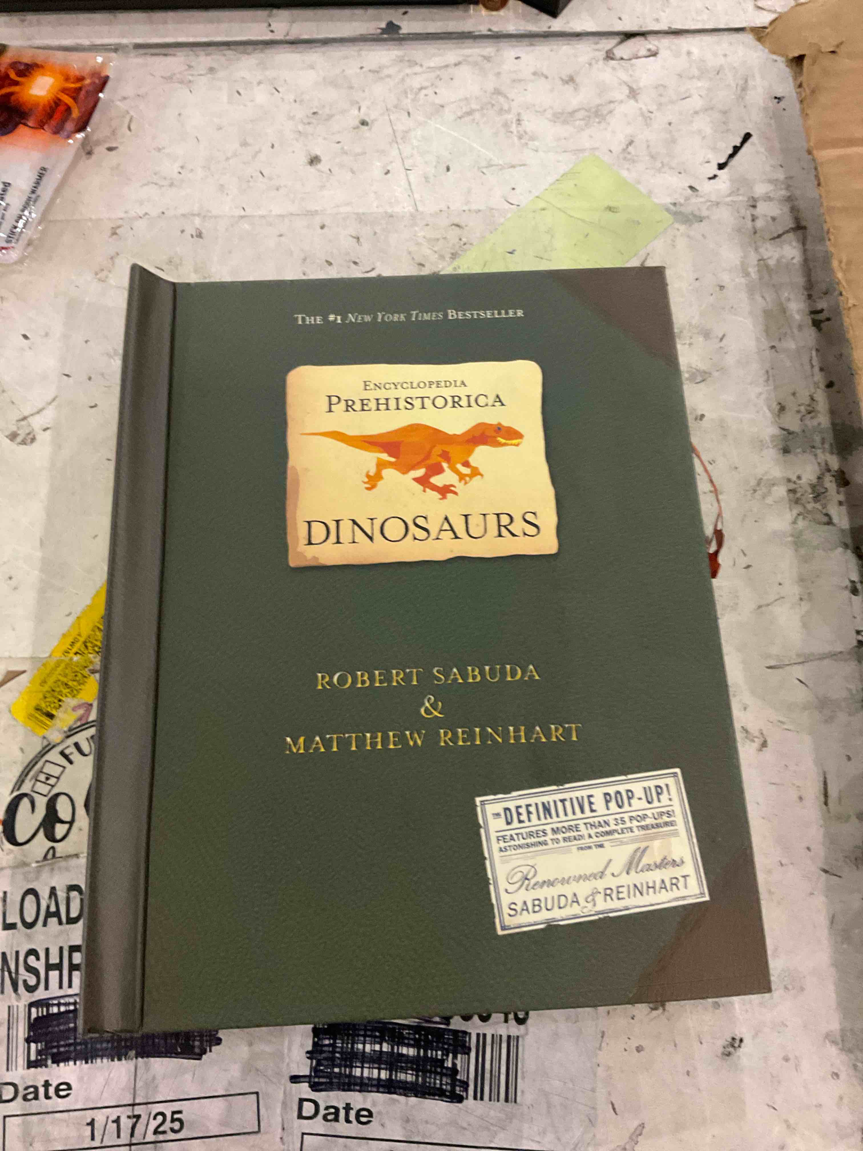 encyclopedia prehistorica dinosaurs