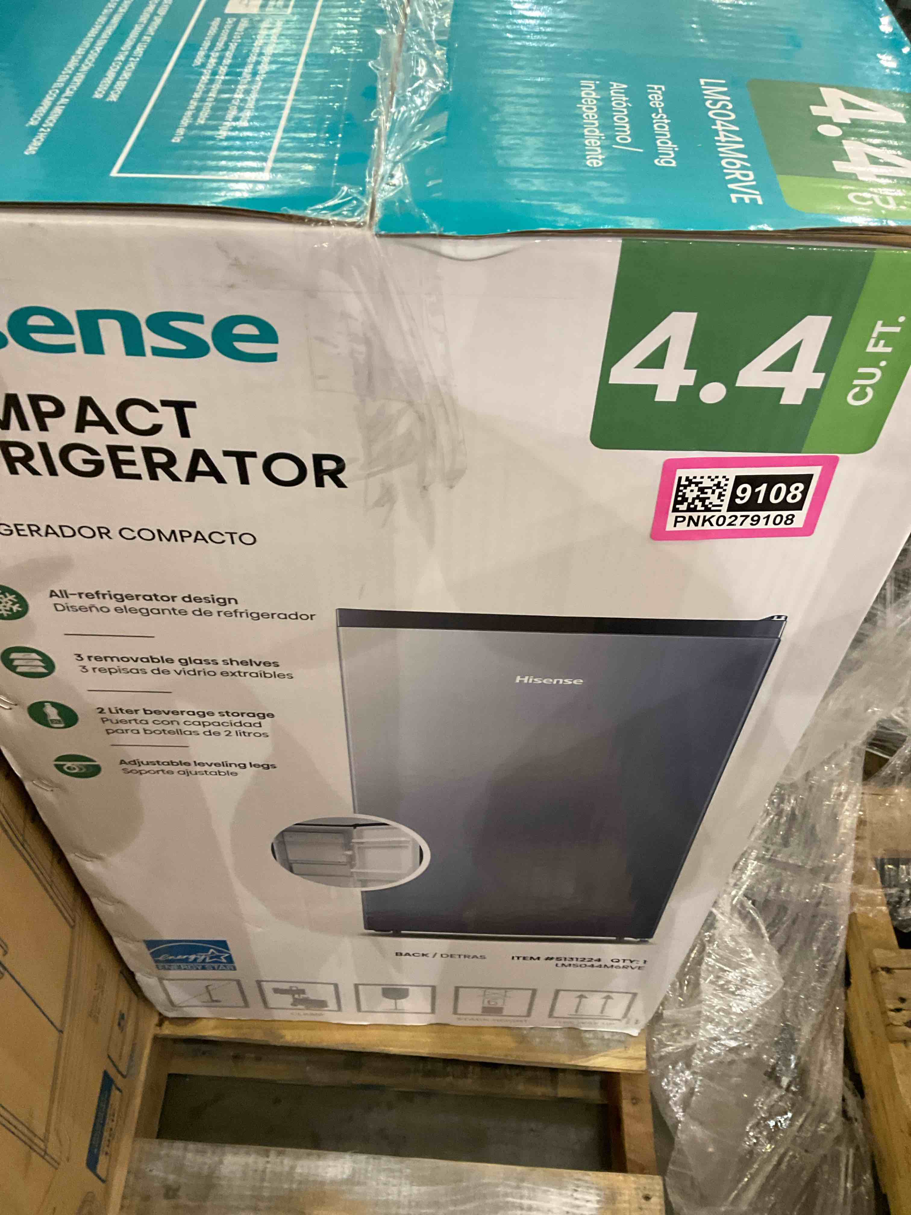 Hisense compact refrigerator 