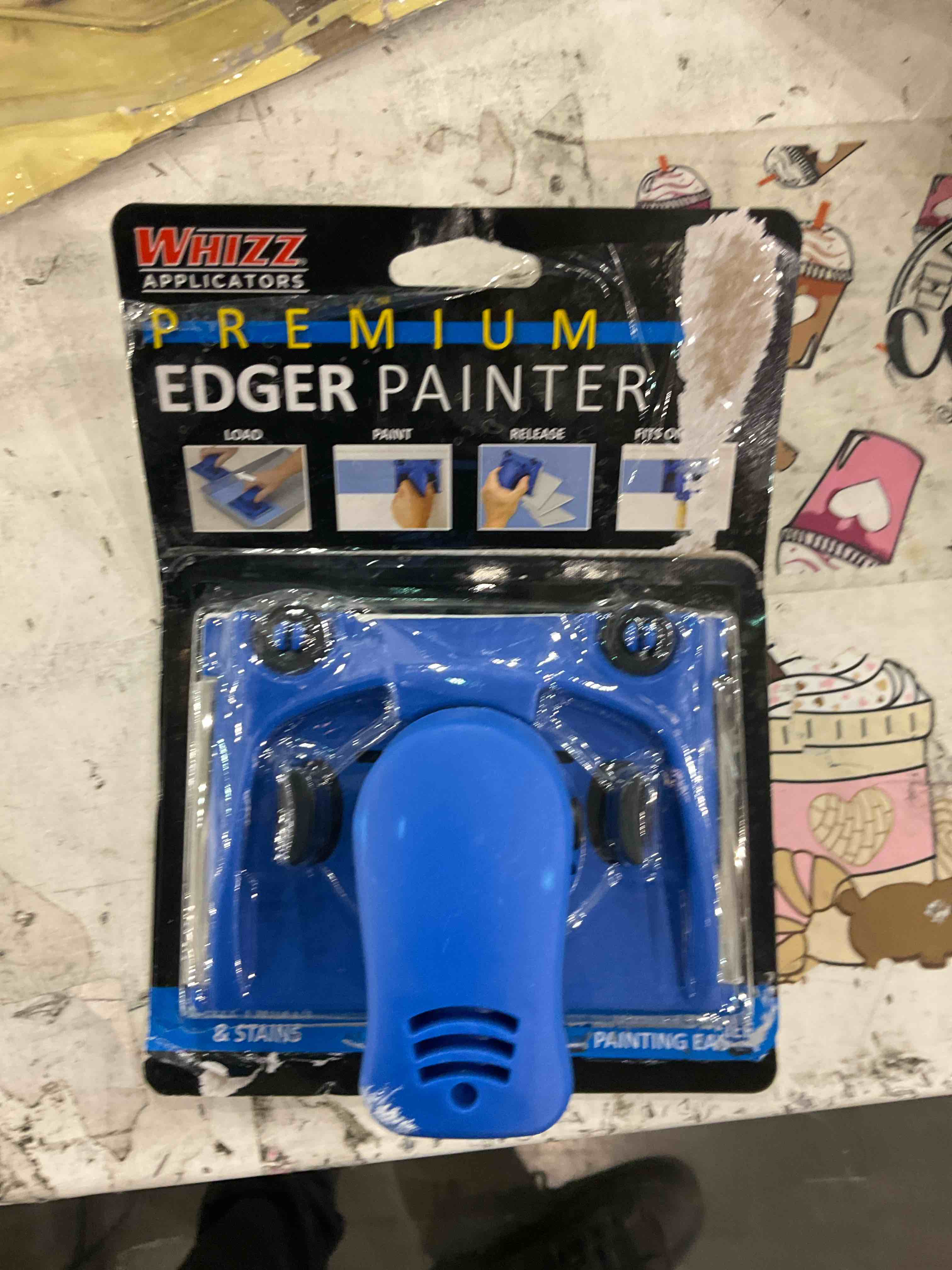Work Tools 20154 Whizz 2 Wheel Premium Edge Painter