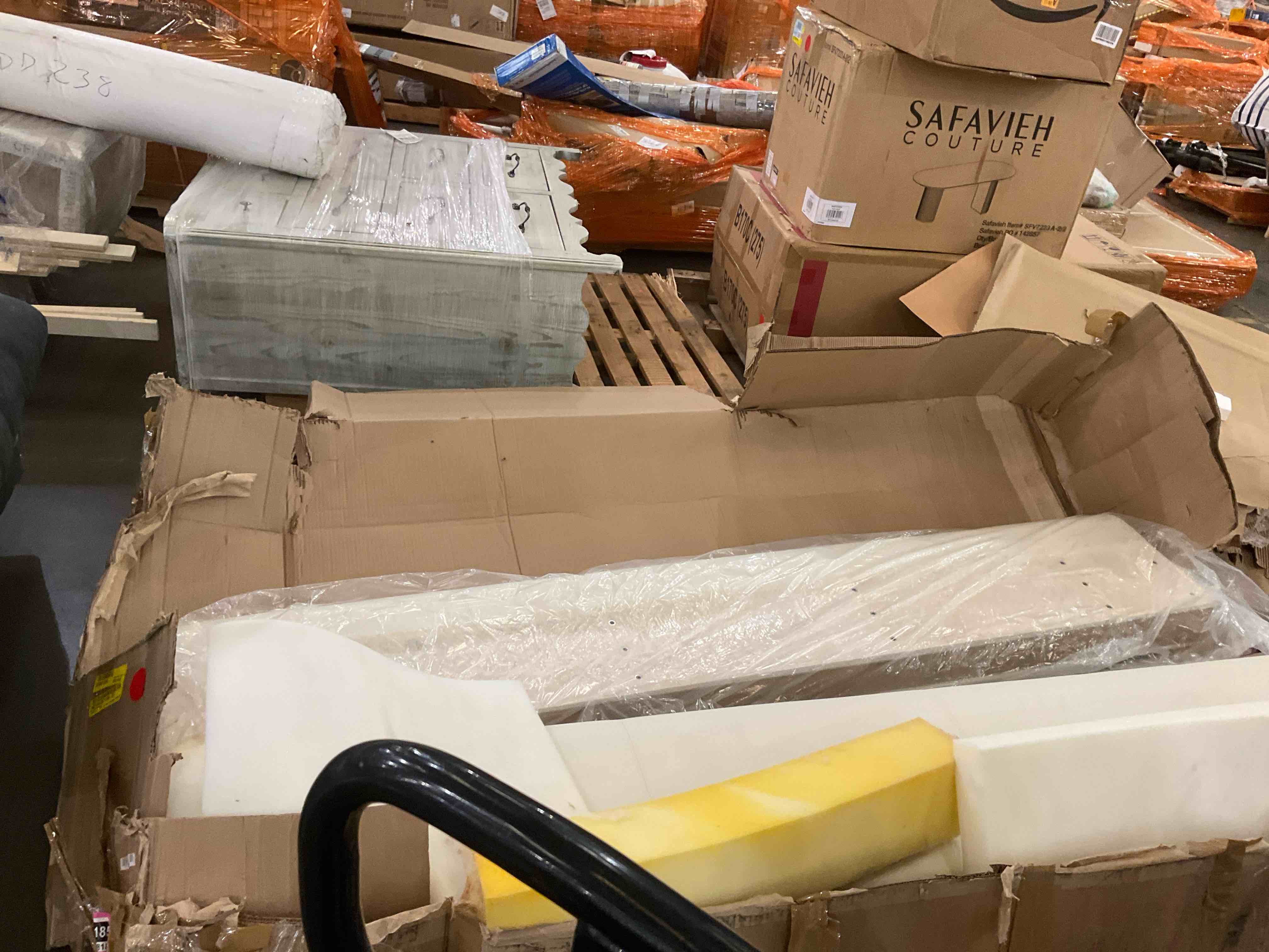 upholstered polar white ( footboard and headboard) 