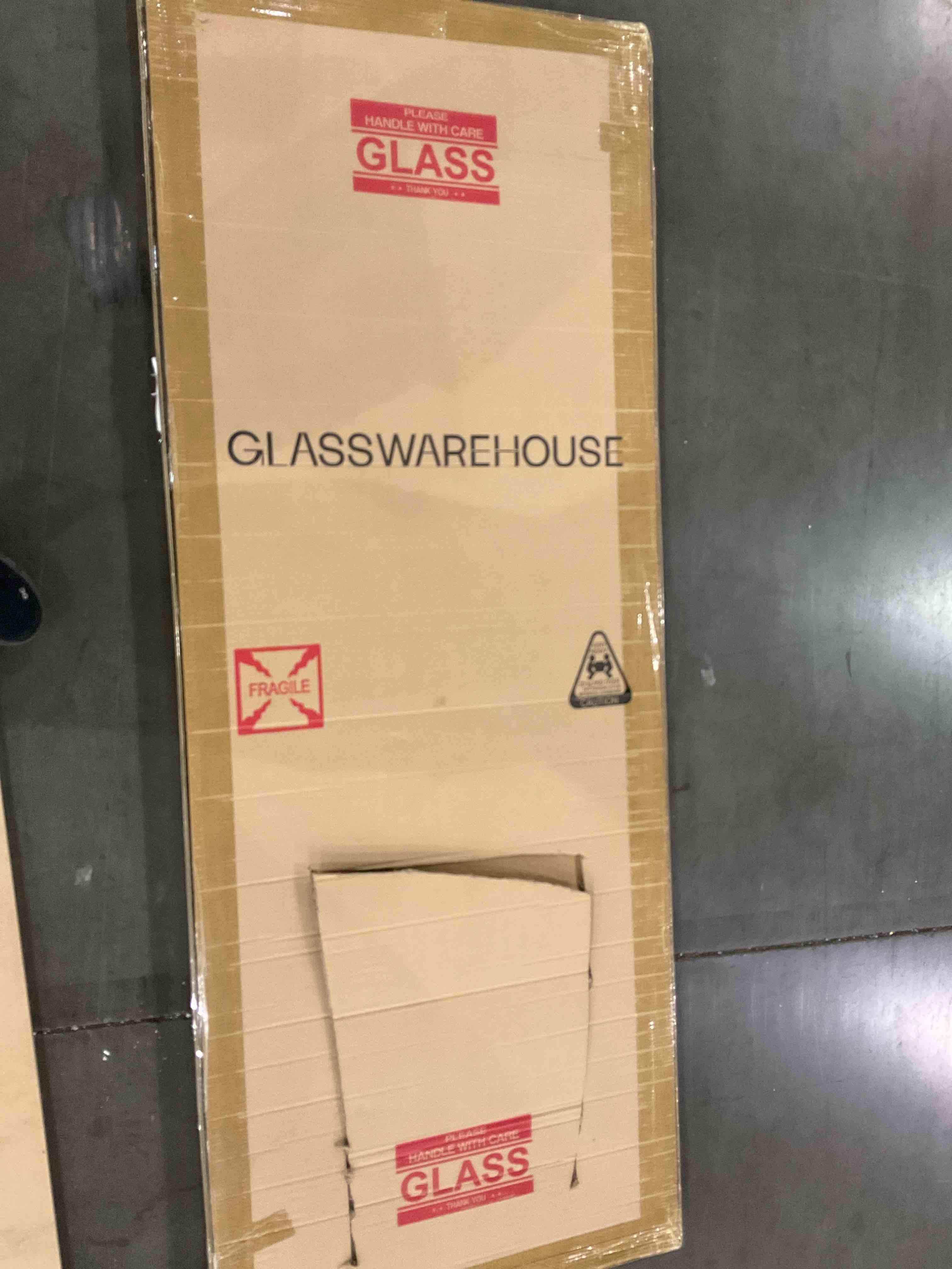 57.5"' - 58" Wx 78% glass shower door 