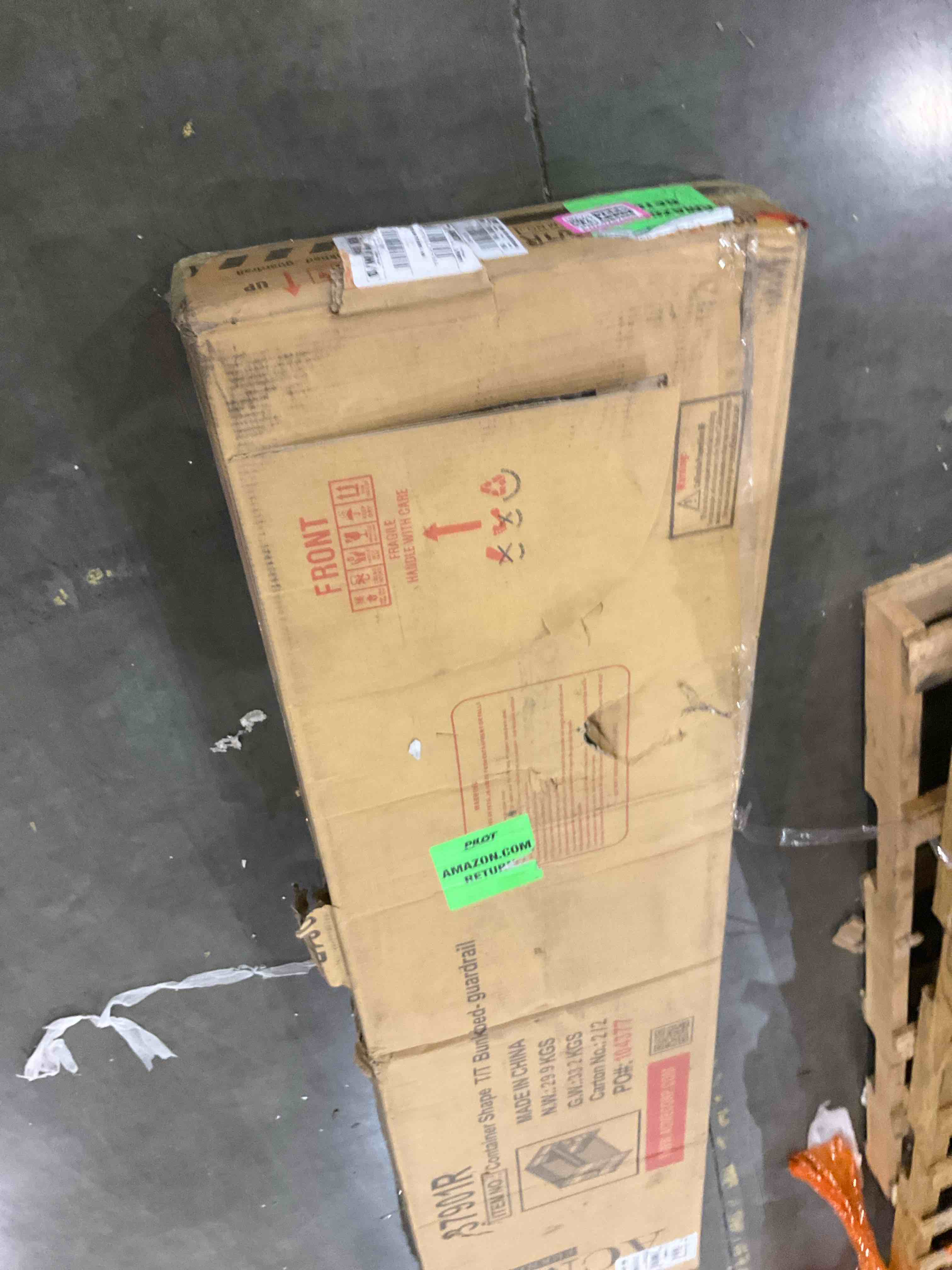 T/T bunk bed guardrail