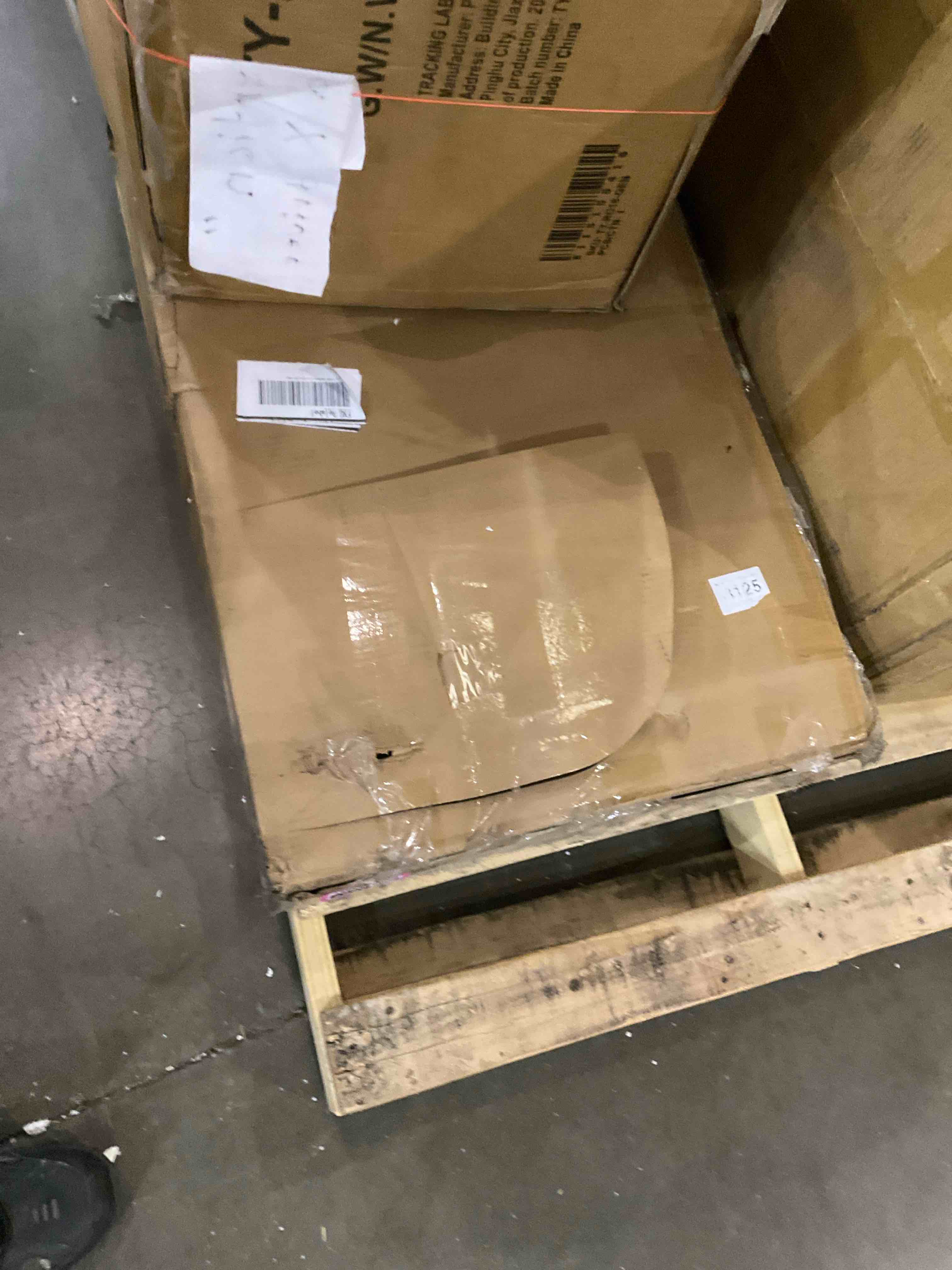 Rustic Style Wardrobe With Top Cabinet-1