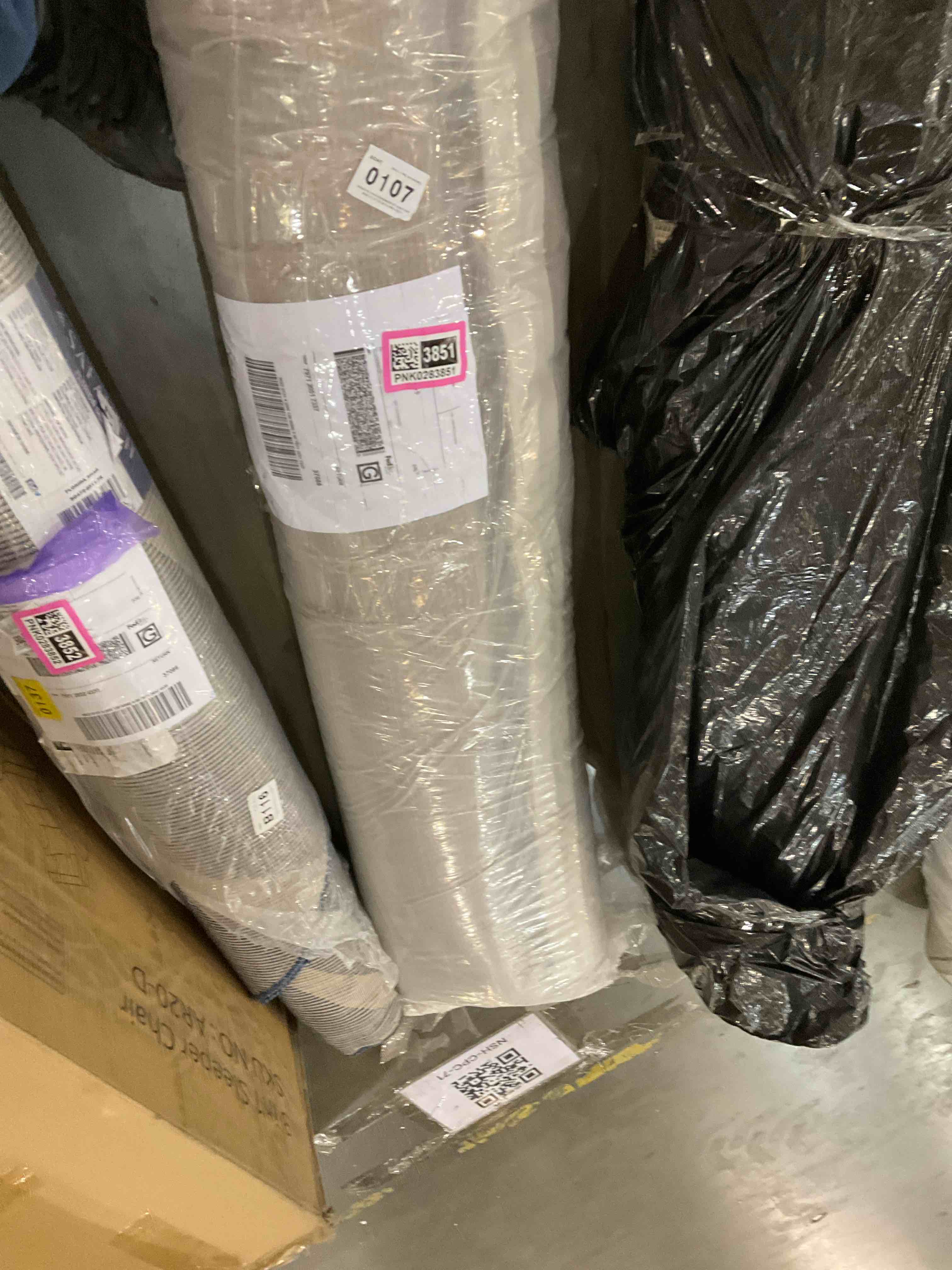 Tibetan Hand Knotted Wool Pile Geometric Rug