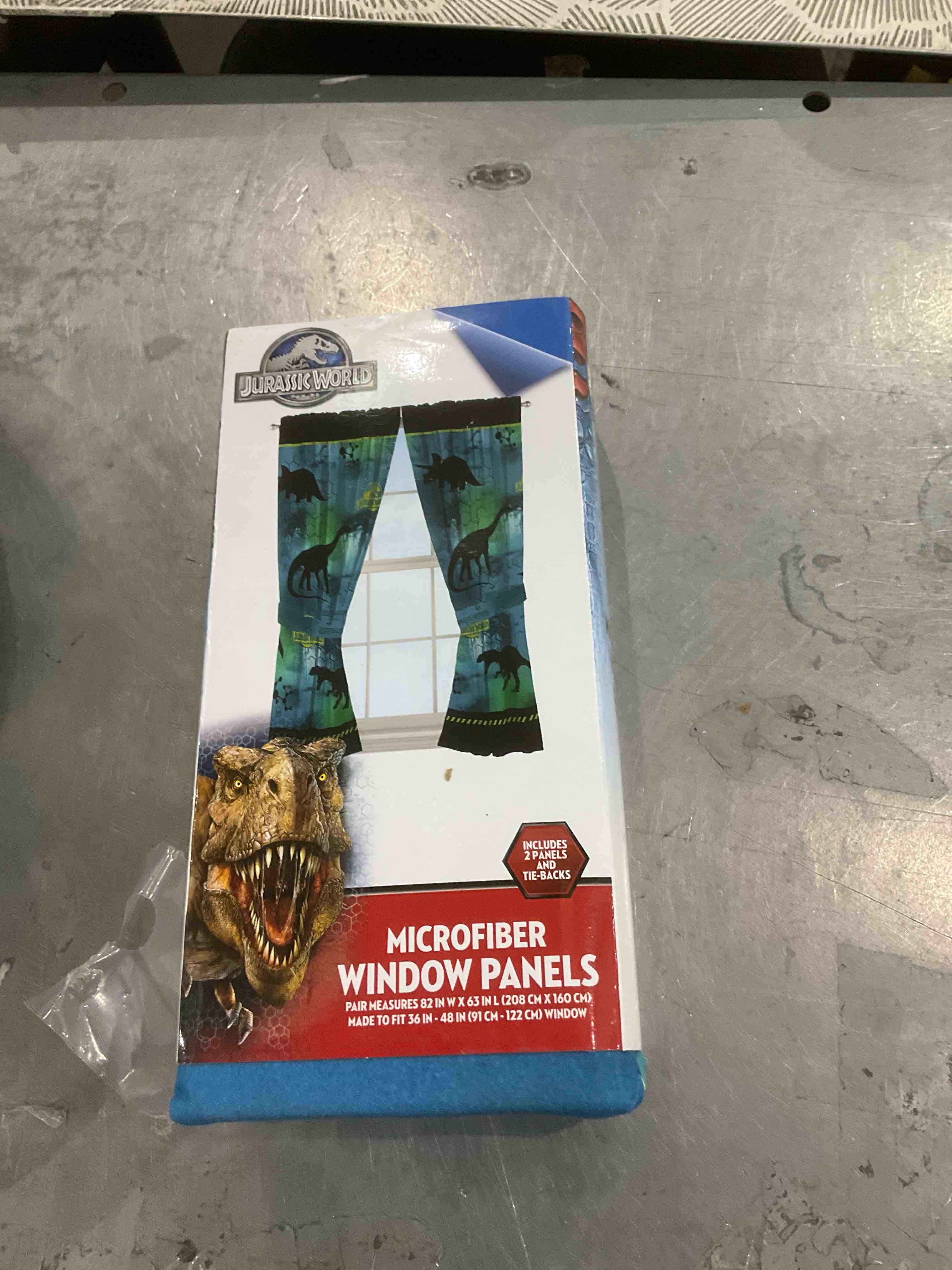 Jurassic World window panels 