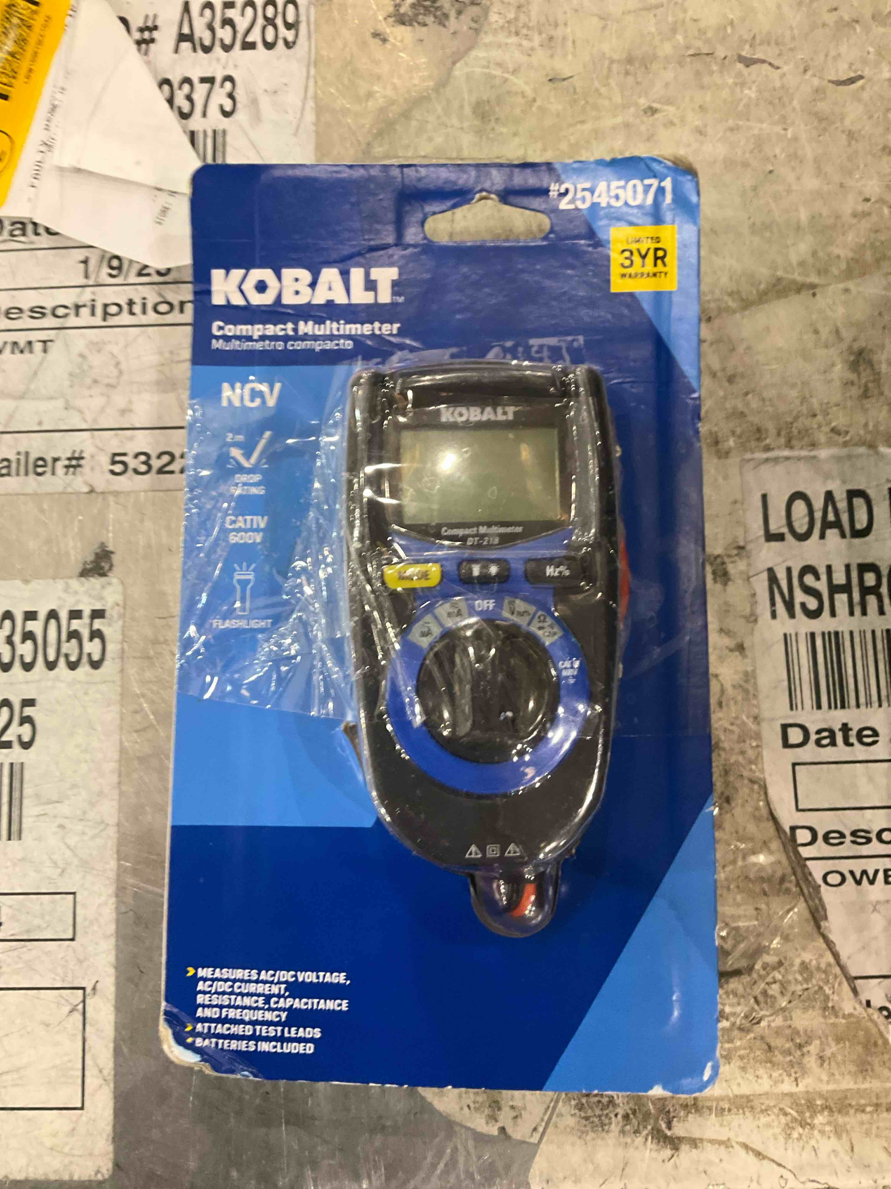 Kobalt compact multimeter 