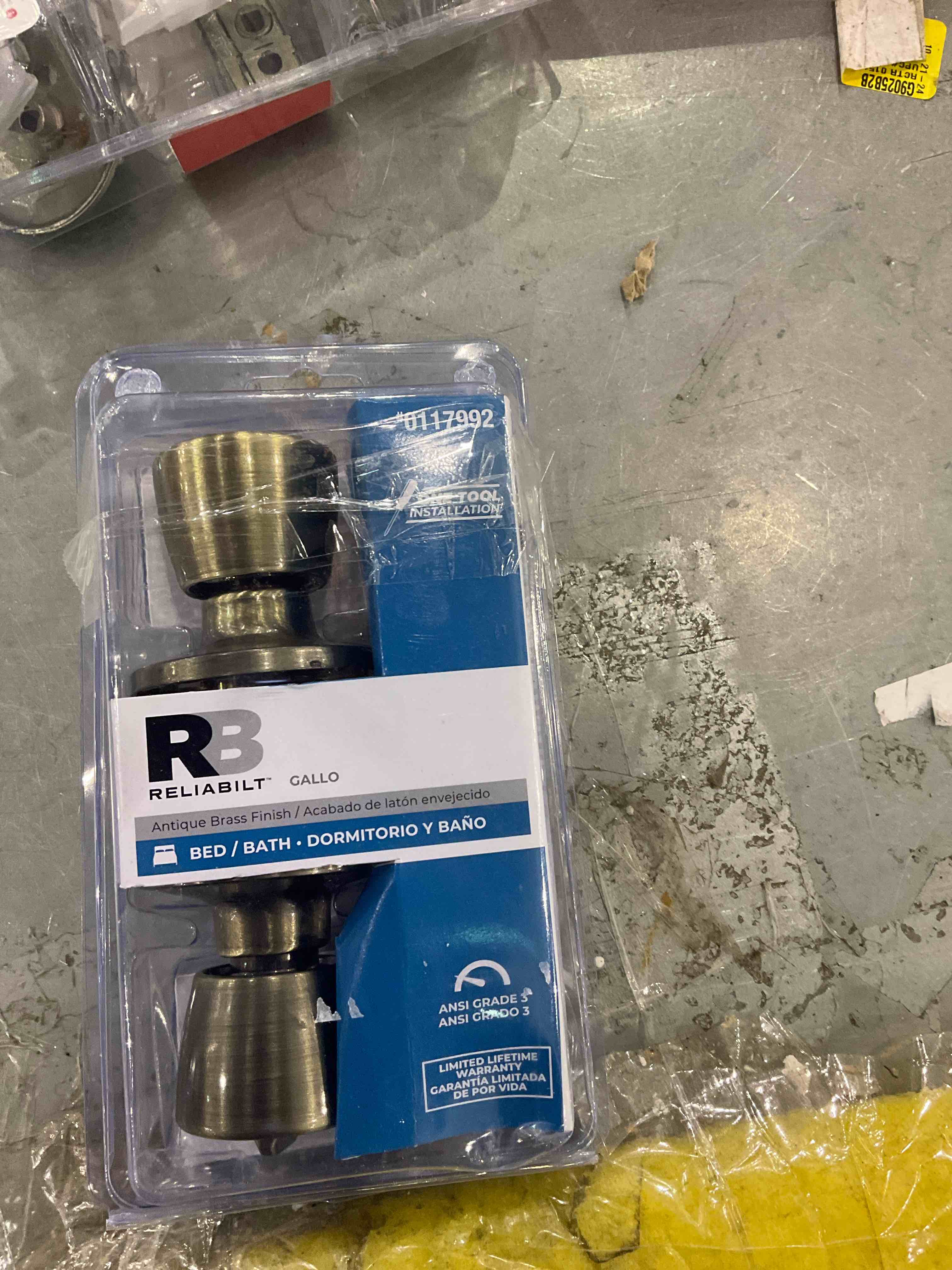 Bed/bath knob