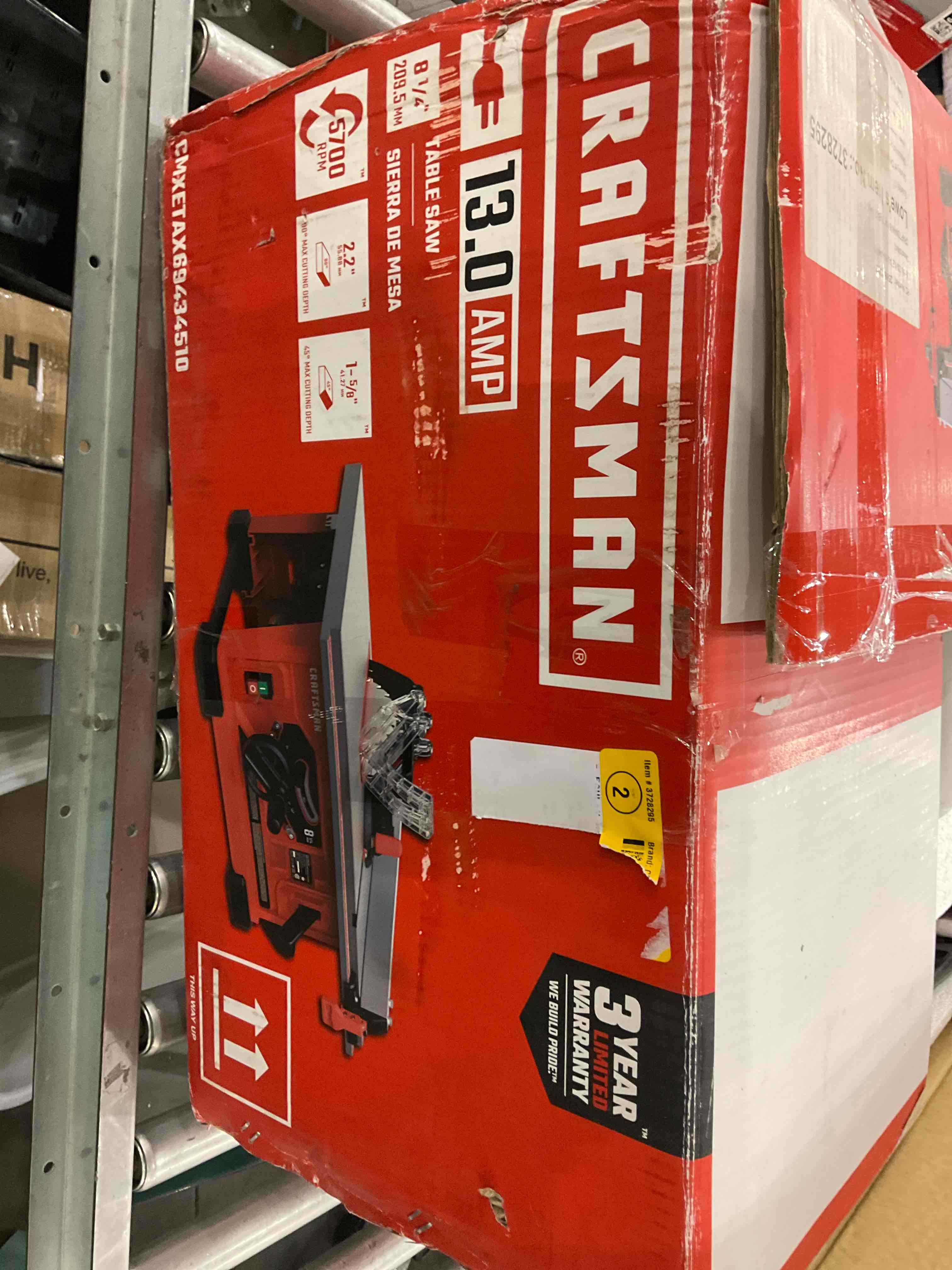 Craftsman table saw