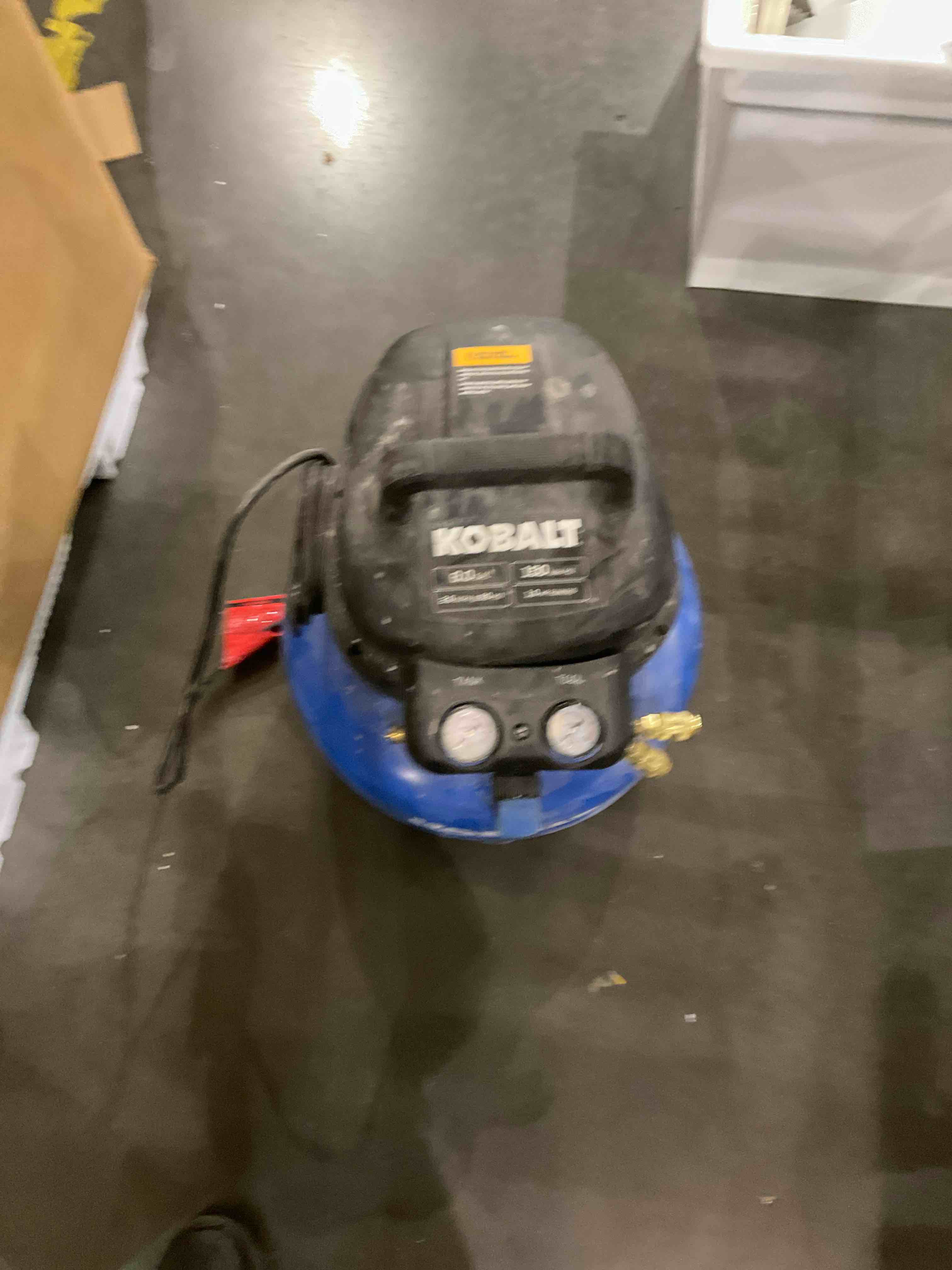 Kobalt 6 gallon air compressor
