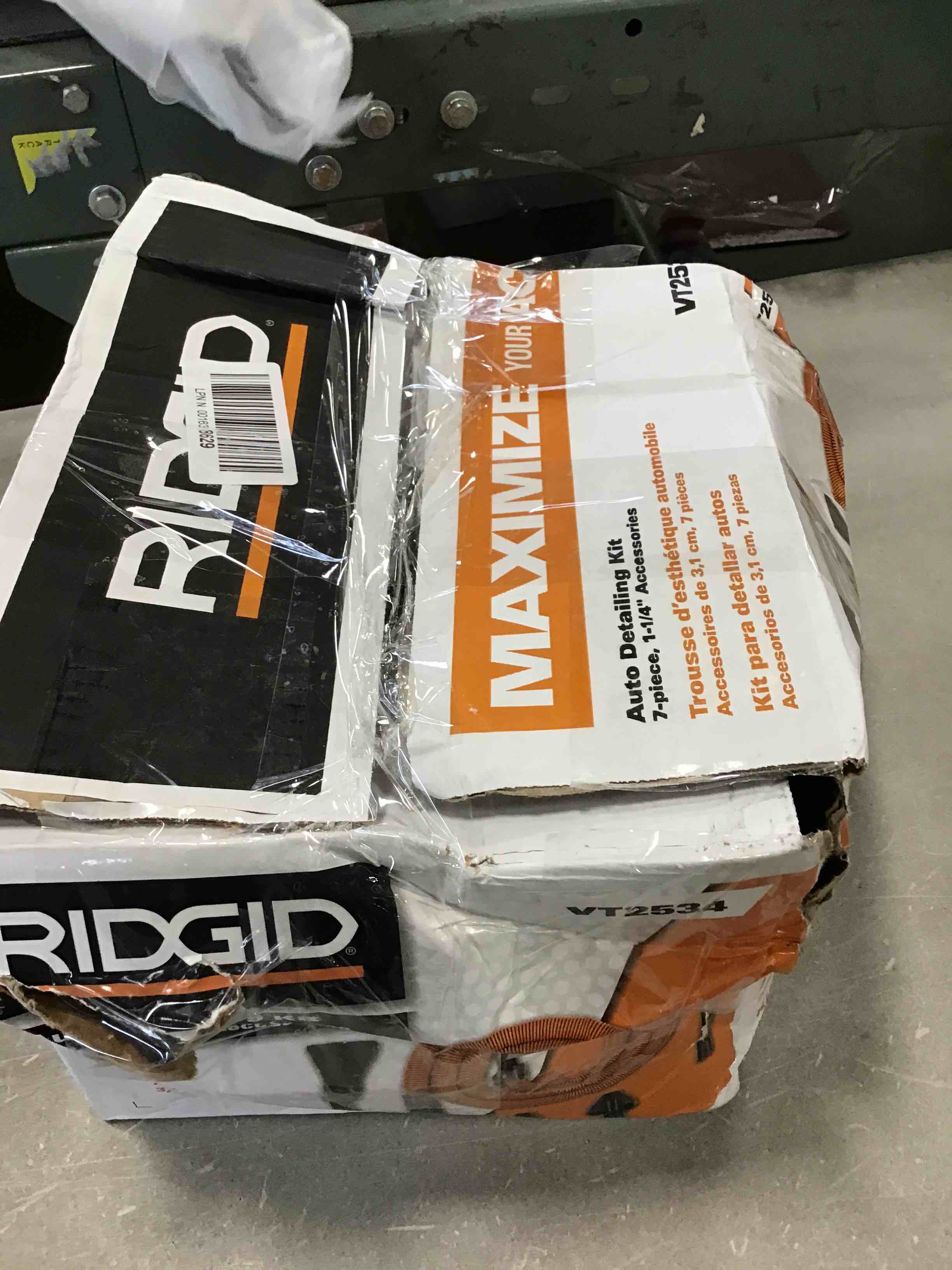 RIDGID VT2534 7Piece Auto Detailing Vacuum Hose Accessory Kit for 1 1/