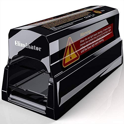 Eliminator Electronic Rodent Trap, Kills Mice, Rats, Chipmunks and Squirrels Without Poison