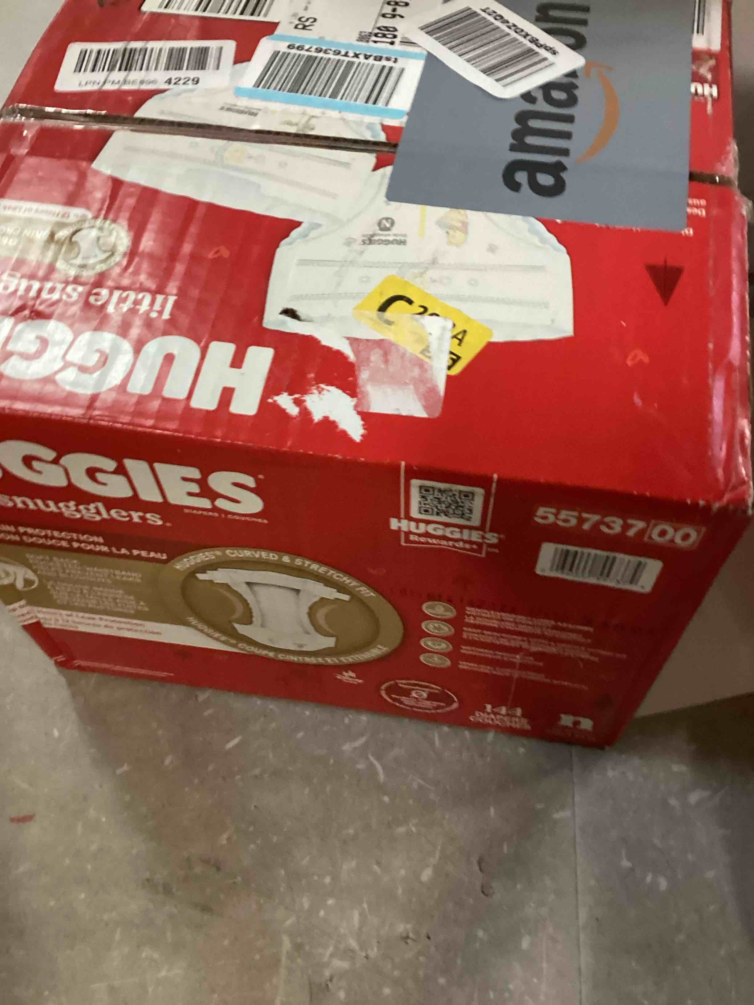 Huggies Newborn Diapers, Little Snugglers Newborn Diapers, Size Newborn