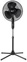 (similar)Comfort Zone Electric Oscillating Pedestal Fan, Stand Fan, 16 inch, 3 Speed, 90 Degree Oscillating Head, Adjustable Height and Tilt, Airflow 7.48 ft/sec, Ideal for Home, Bedroom & Office, CZST161BTEBK