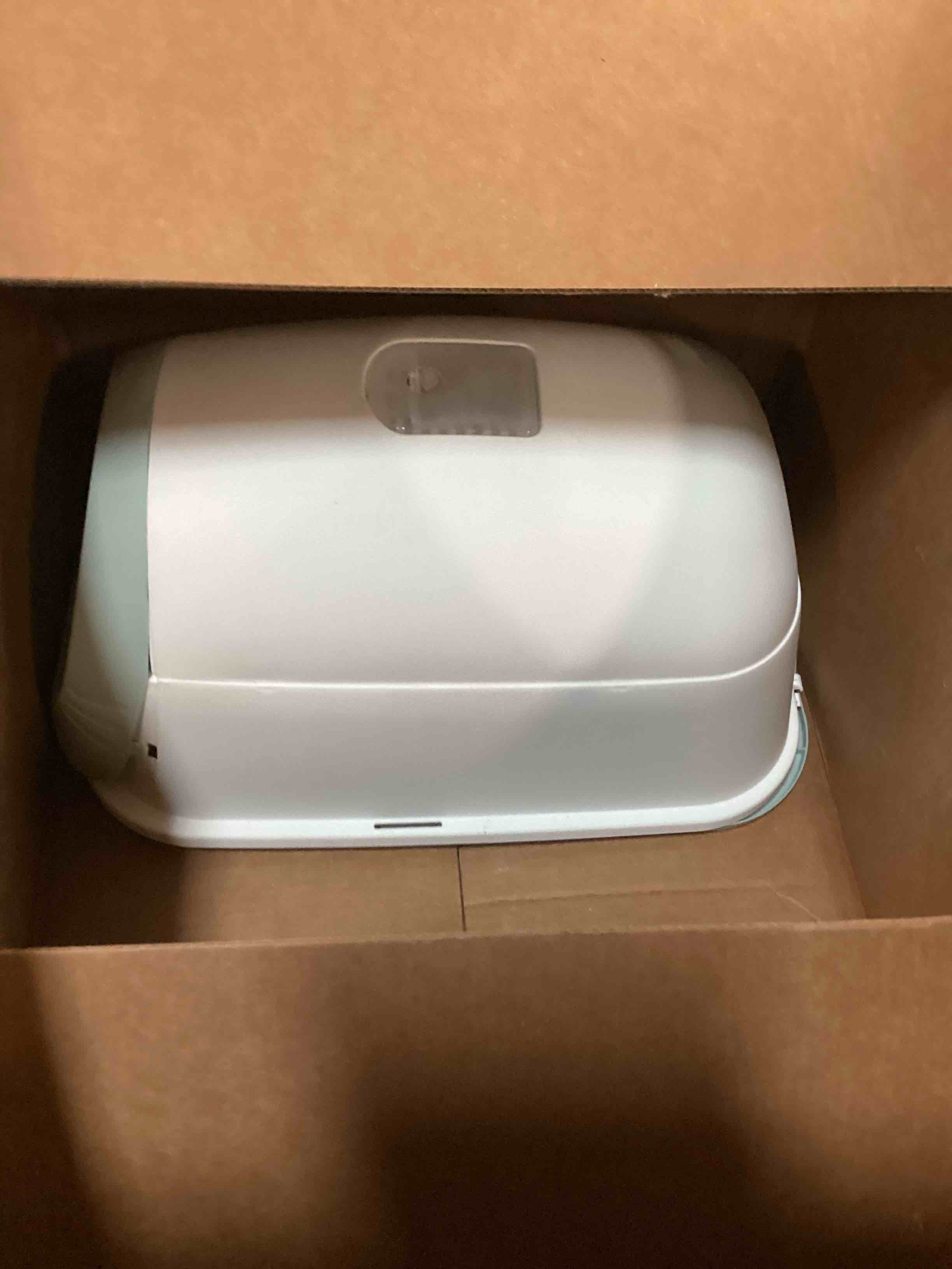 Topmart Cat Litter Box with Lid,Foldable Covered Litter Box,Anti