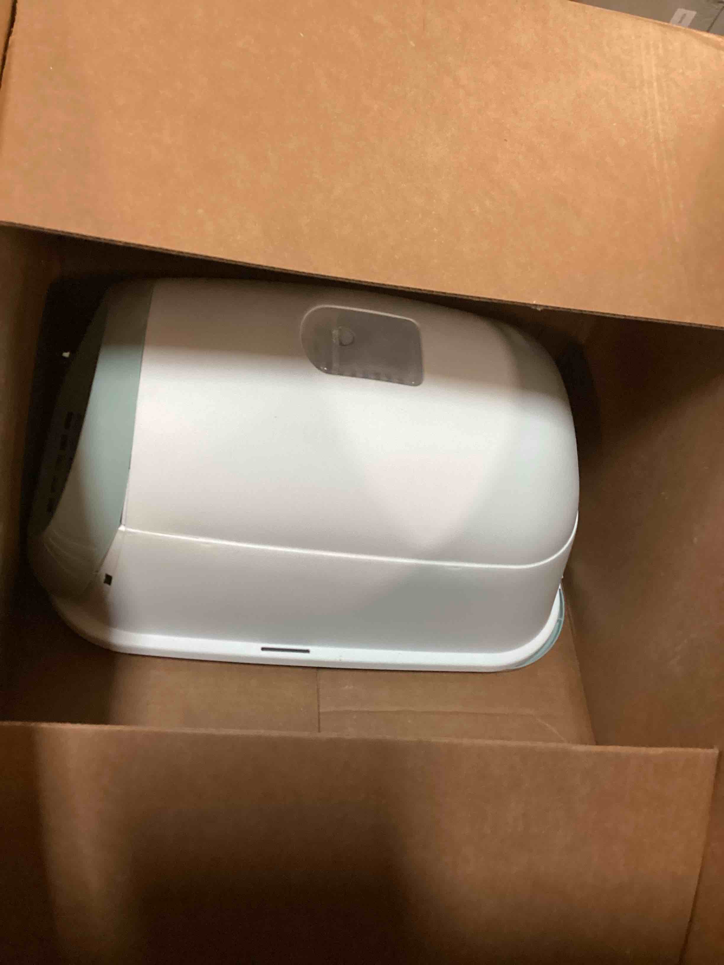 Topmart Cat Litter Box with Lid,Foldable Covered Litter Box,Anti