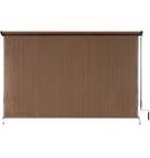 Coolaroo 448264 Cordless Outdoor Roller Shade with 90% UV Protection, Mocha