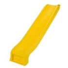 plastic slide, yellow