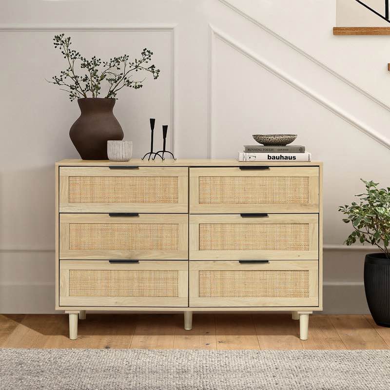 Scot 6 Drawer 43.3 double dresser