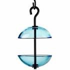 COURM38520009 Double Hanging Poppy Feeder, Aqua