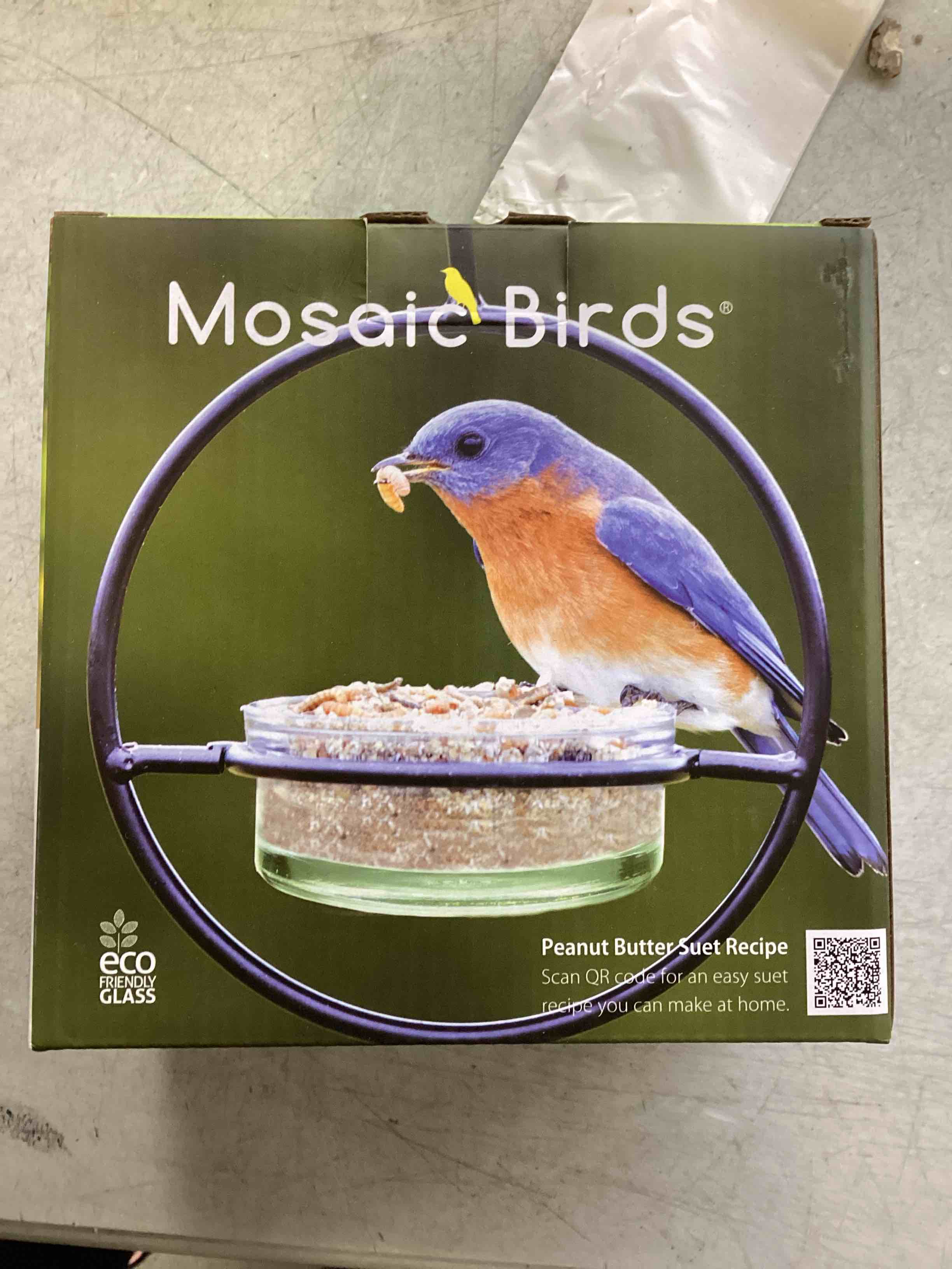 Condition photo showing New/Like New for Mosaic Birds M045-200-01 Hummble Basic Bird Feeder Lime