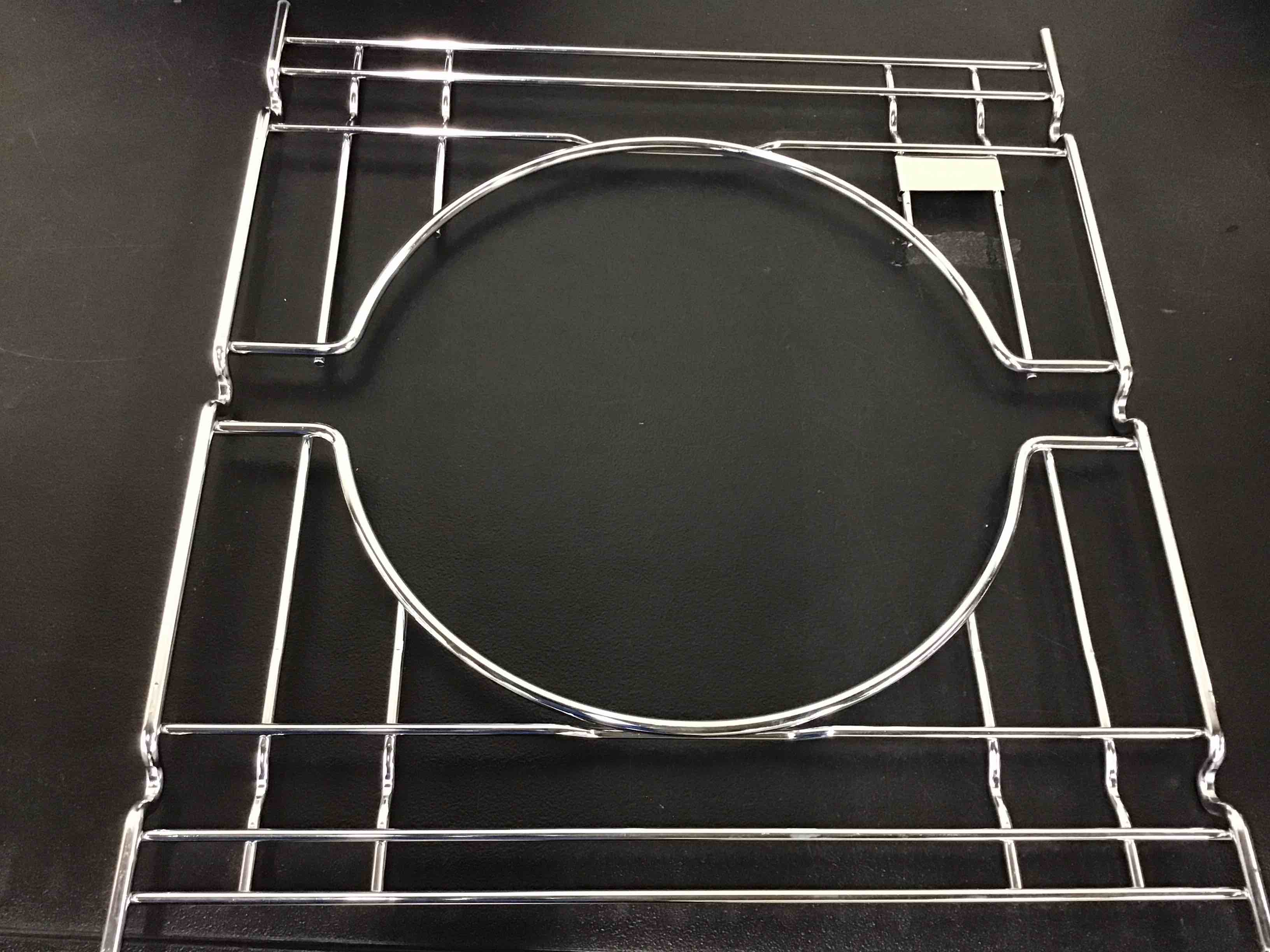 Weber Crafted Spirit Frame Kit With Round Porcelain Coated Cast Iron Grilling Grate