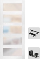 s and z tophand barn door glass inserts for barn door