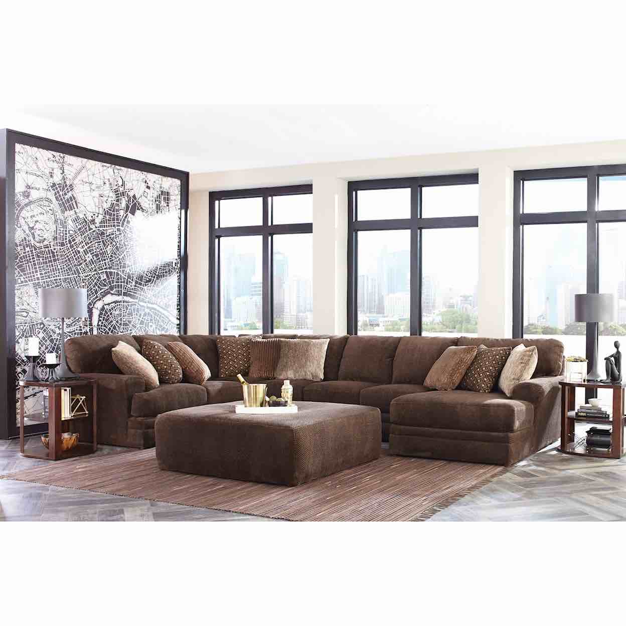 Mammoth Sofa Sectional Collection by Jackson Furniture, Brown