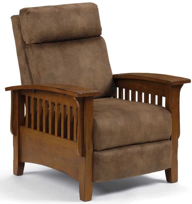 High Leg Push-Back Recliner