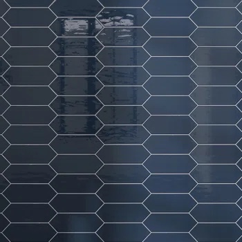 Taylor 3.94" x 11.81" Ceramic Wall Tile, Blue