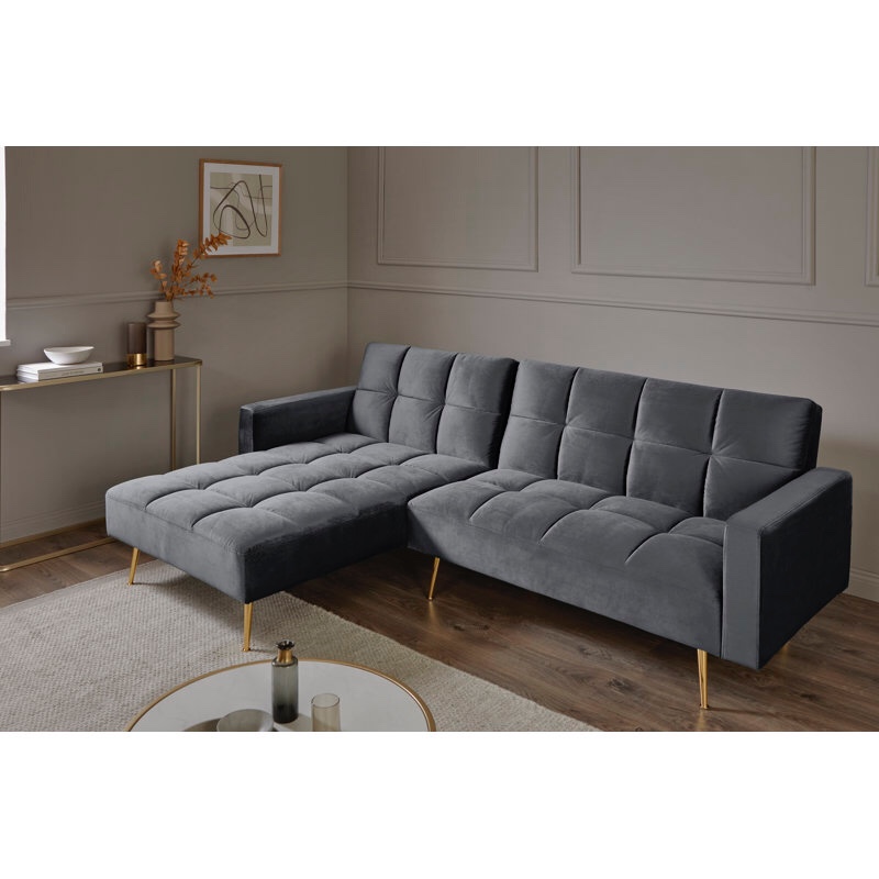 (incomplete) Chillax Posh Corner 96.06" Upholstered Sectional