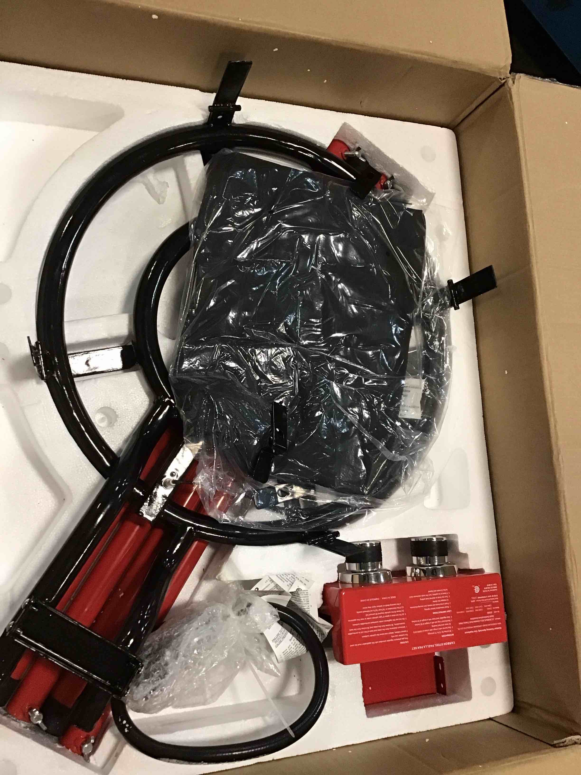 GRILL FORCE Paella Pan Paella Burner and Stand Set Paella Rice Paellera