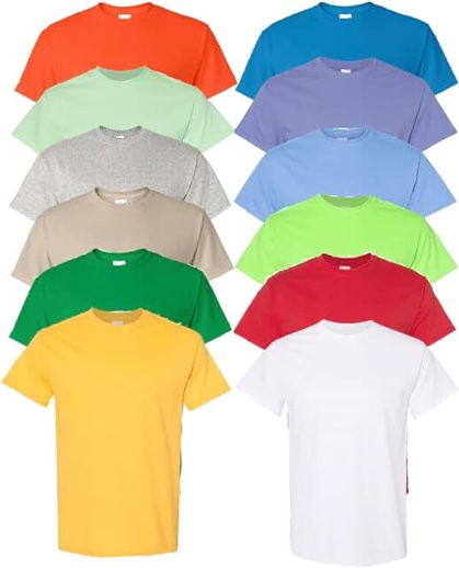 Random assortment of clothing, varying clothing and sizes. 