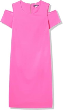 Tommy Hilfiger Women's Dress Plus Size,HOT Pink,22W