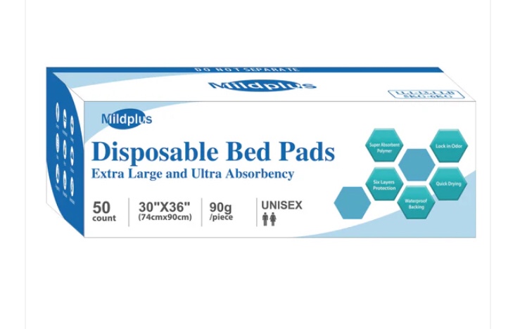 30“X36” (50- 90 g pcs)Disposable Bed Pads Extra Large Underpads for Incontinence Disposable Pads for Adult, Bedwetting Child or Pets