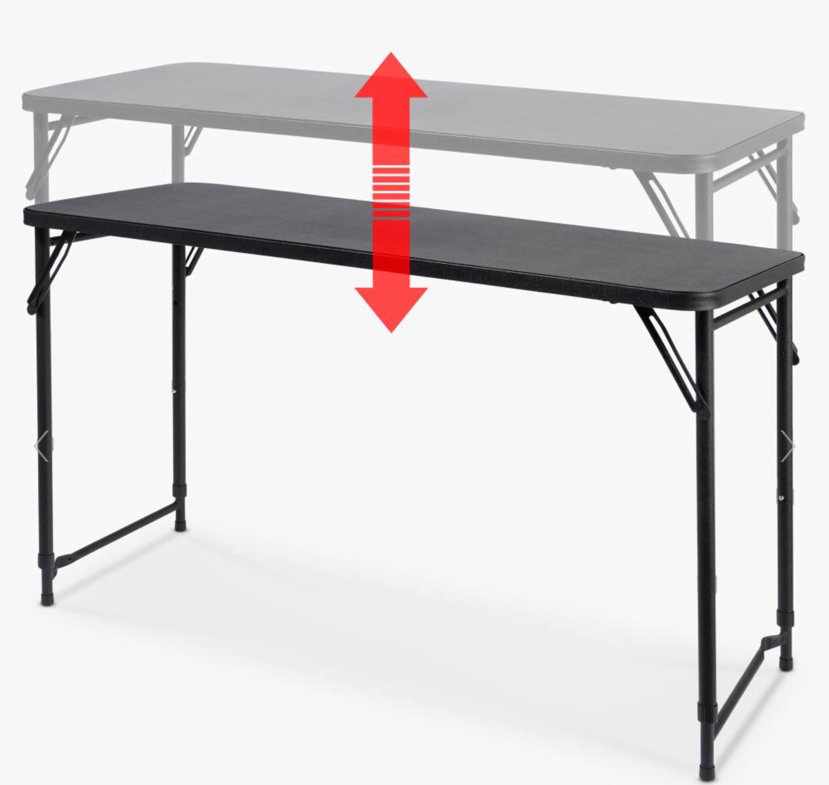 The Adjustable Height Folding Table