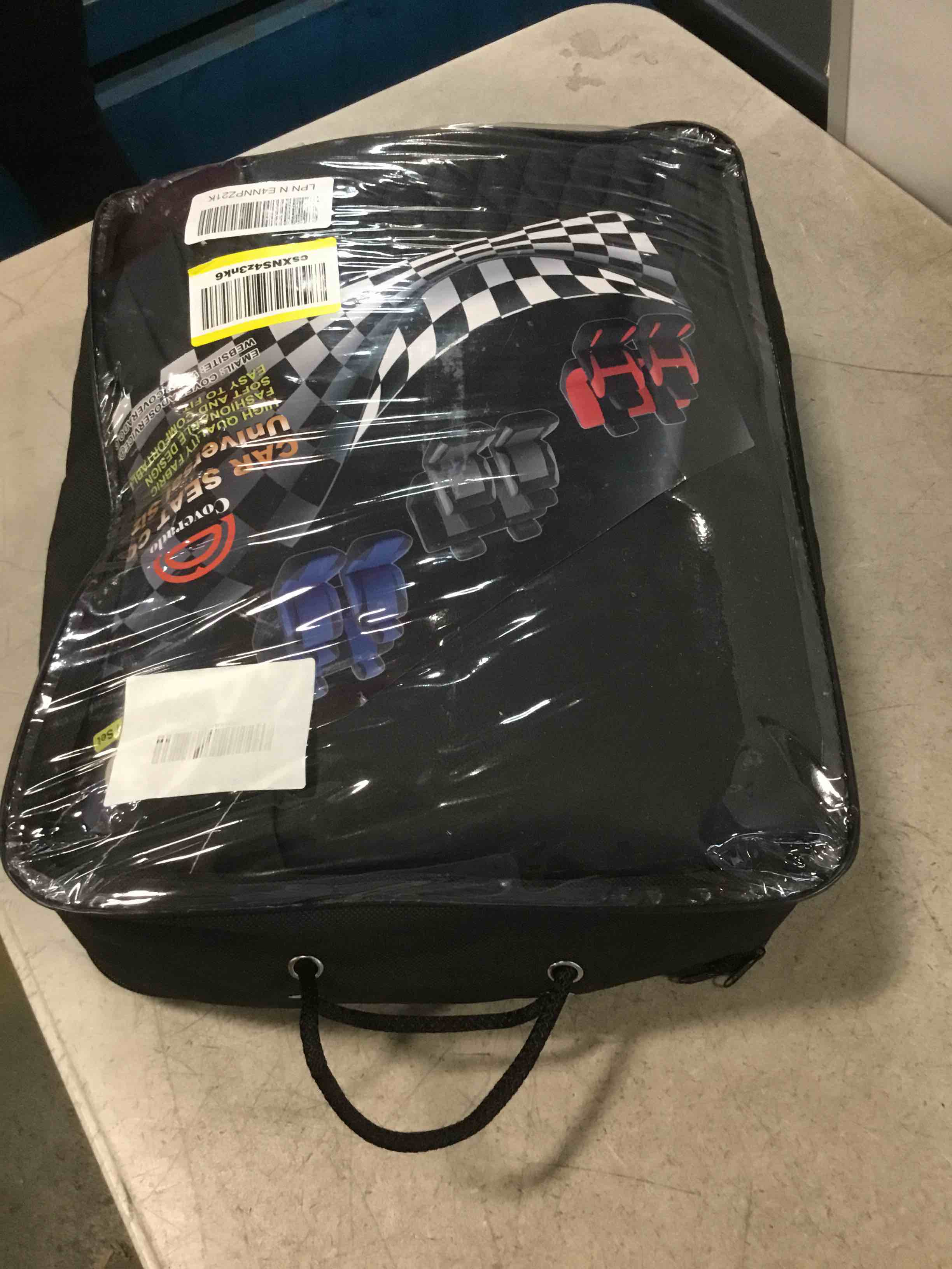 Coverado Car Seat Covers Full Set, 11 Pieces Universal Seat Covers for Cars, PVC Car Seat Cushions, Auto Car Seat Protectors for Front and Rear, Driver Seat Covers Fit for Most Vehicles Black