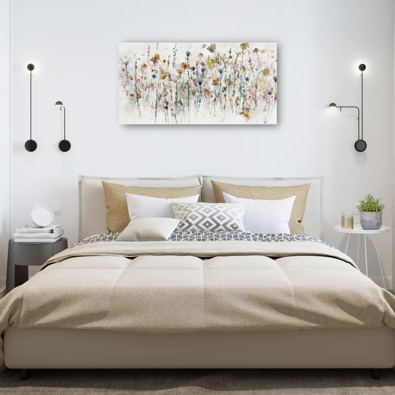 Watercolor Wildflowers by Studio Arts Canvas Art Print