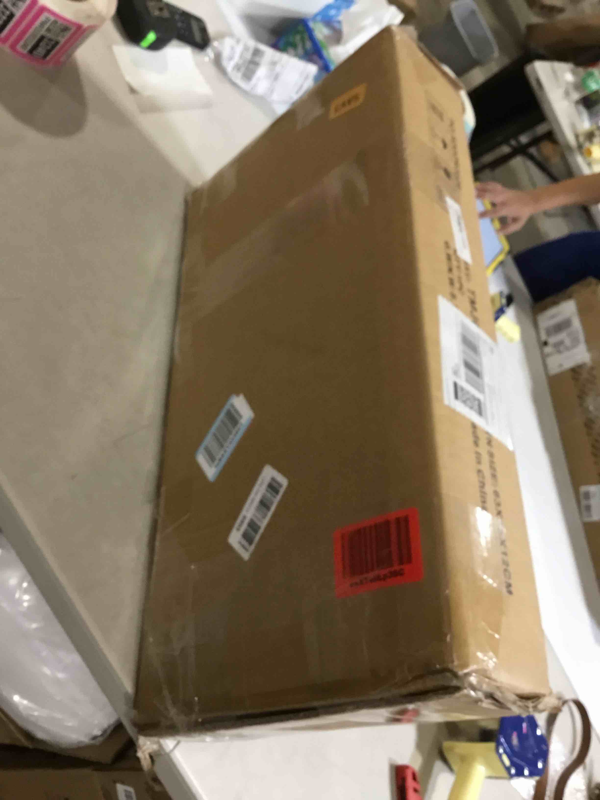 VASAGLE Dining Bench, Pair of 2, Industrial Style, Steel Frame, for Kitchen, Living Room, 12.8 x 42.5 x 19.7 Inches, Rustic Brown + Black?UKTB33X