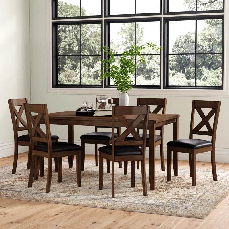 (similar as stock) Lashbrook 7 - Piece Dining Set